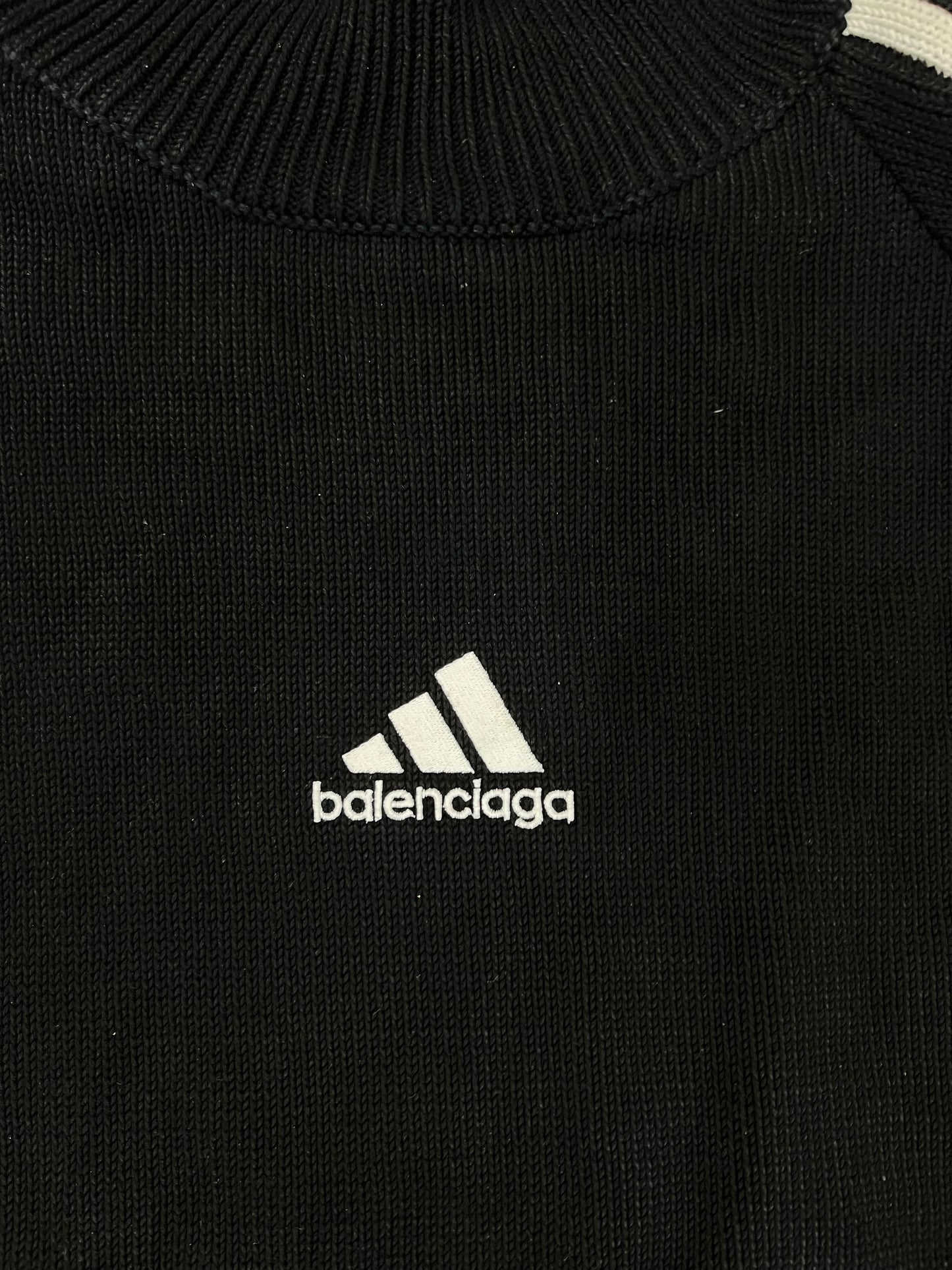 Balenciaga 1of1 Adidas Knitted Knit Sweater Sample SZ:4