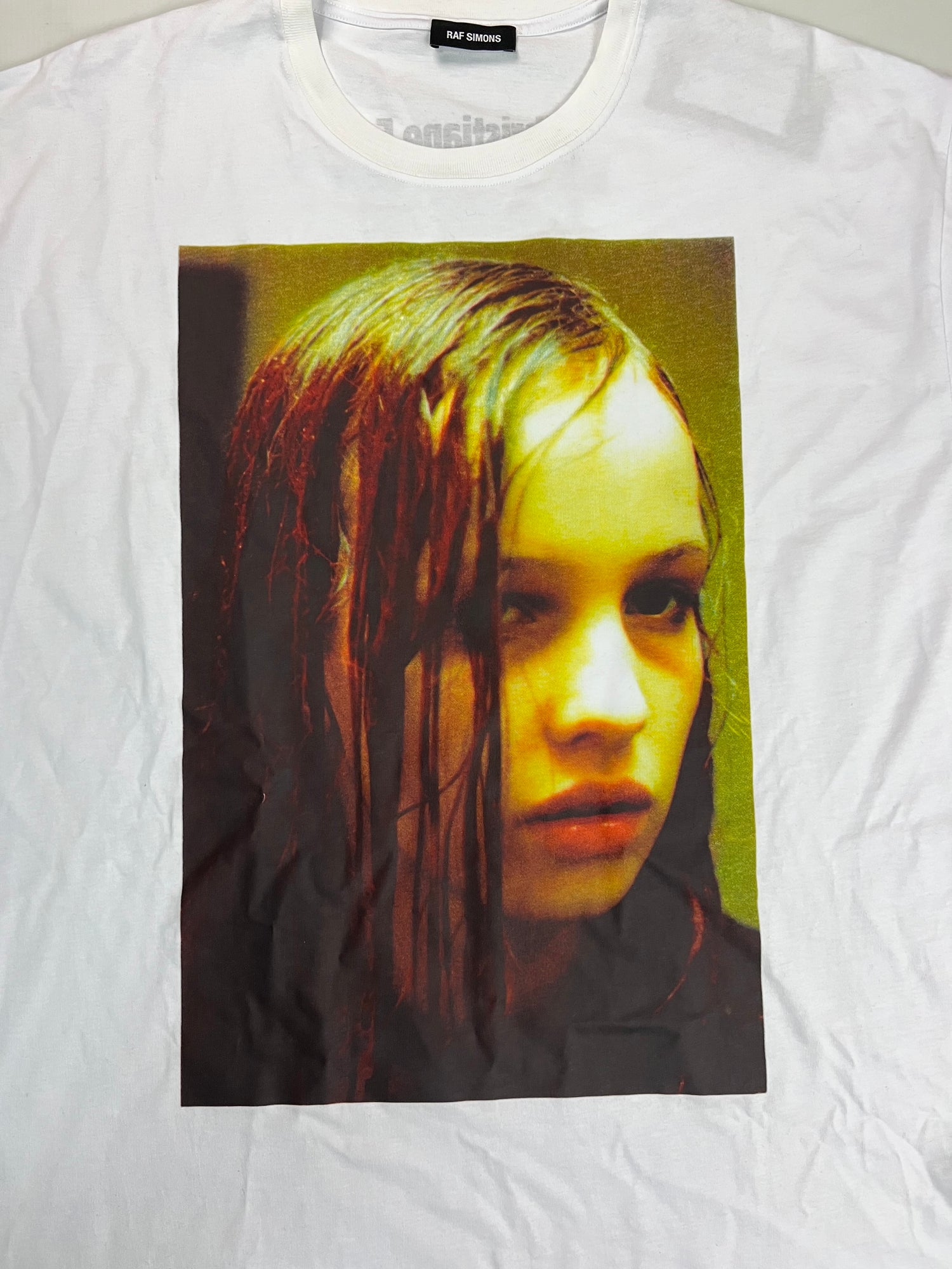 RAF Simons Christiane F T-Shirt white SZ:L