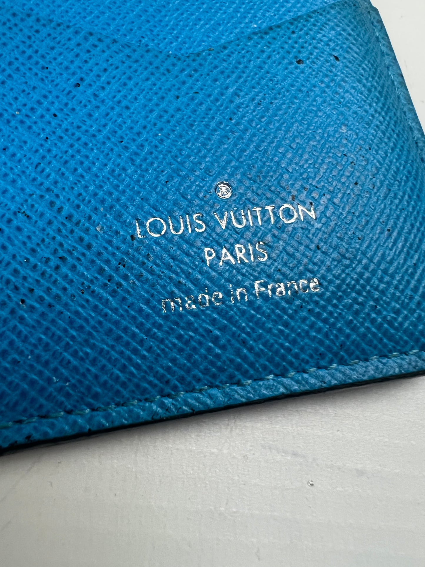 Louis Vuitton Azure Blue Cardholder Wallet SZ:OS