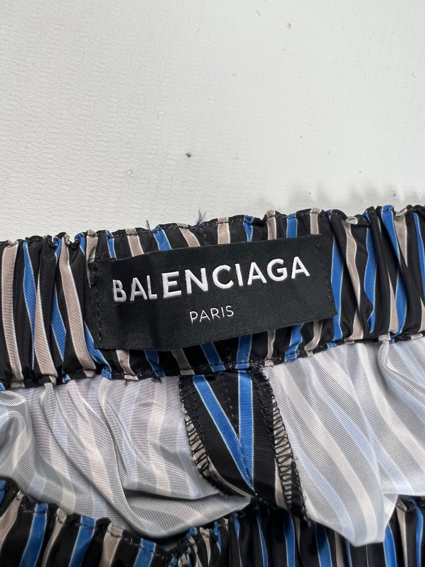 Balenciaga AW17 runway baggy pinstripe Pants SZ:46