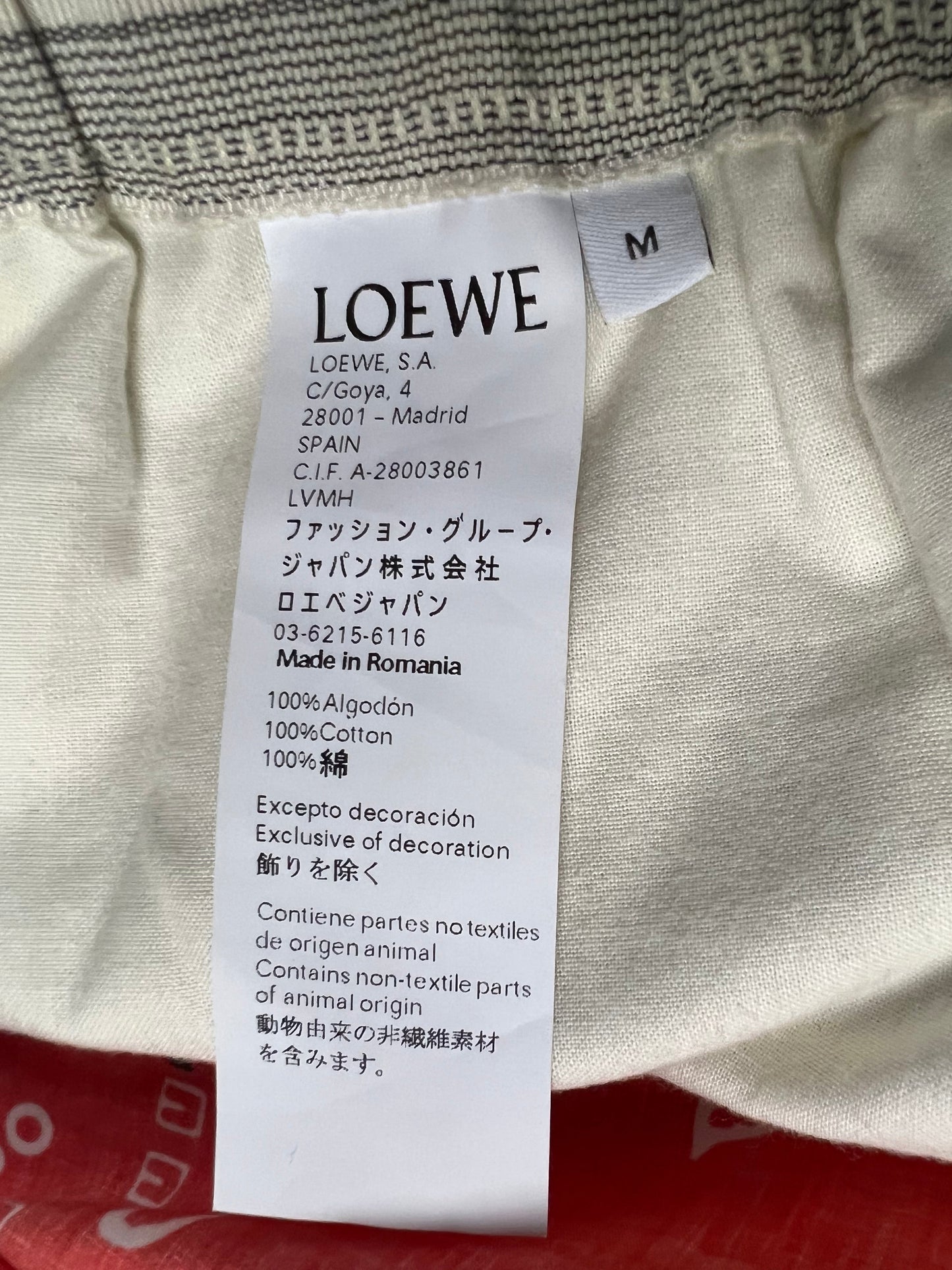 Loewe SS19 paisley Bandana patchwork Shorts SZ:M