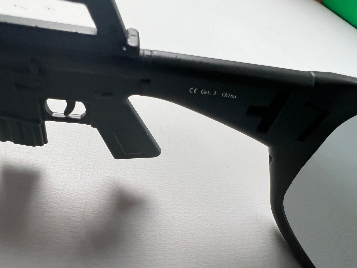 Jeremy Scott x Linda Farrow M16 Rifle Sunglasses SZ:OS
