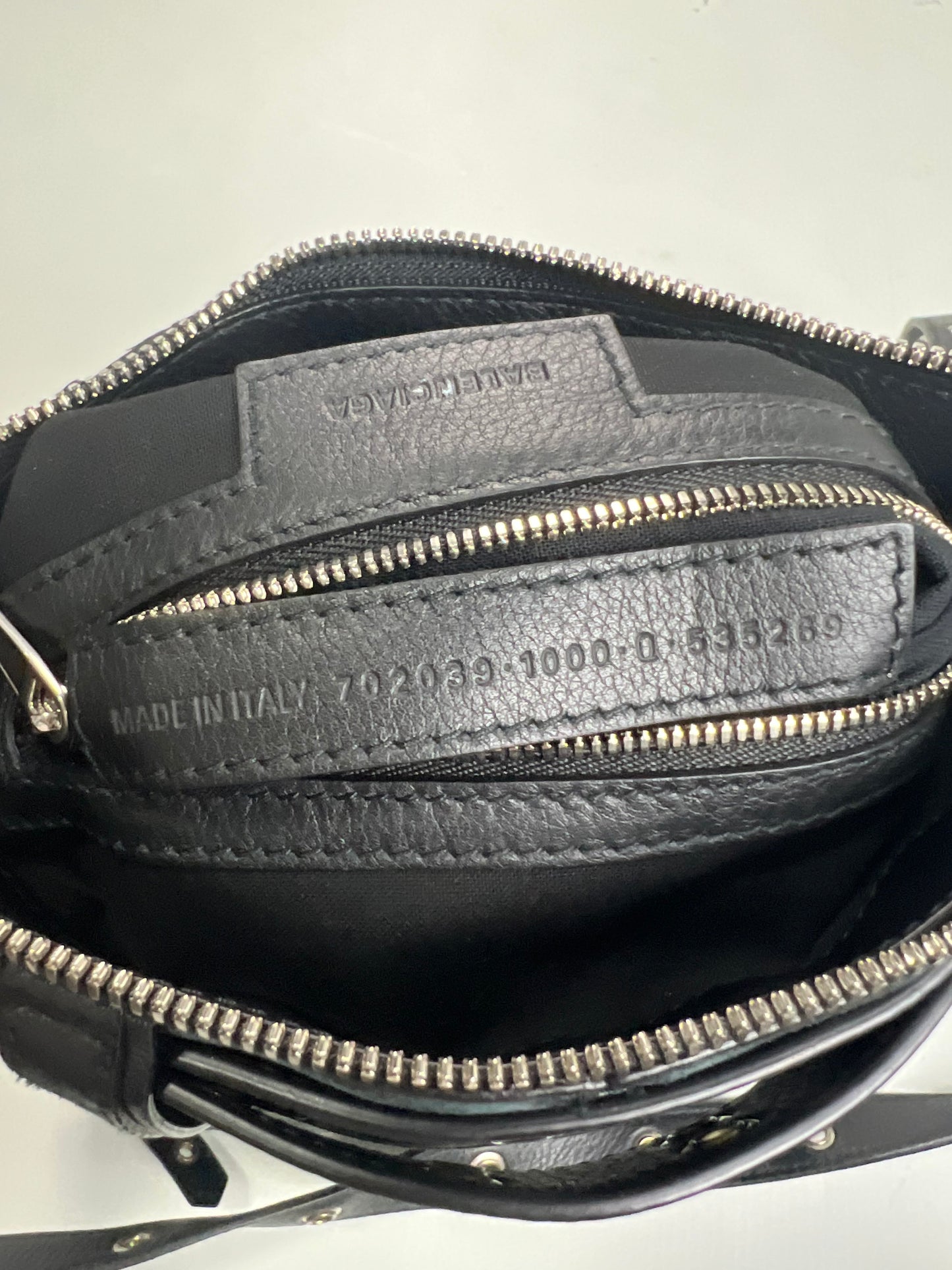 Balenciaga AW22 lost Tape emo bucket Bag SZ:OS