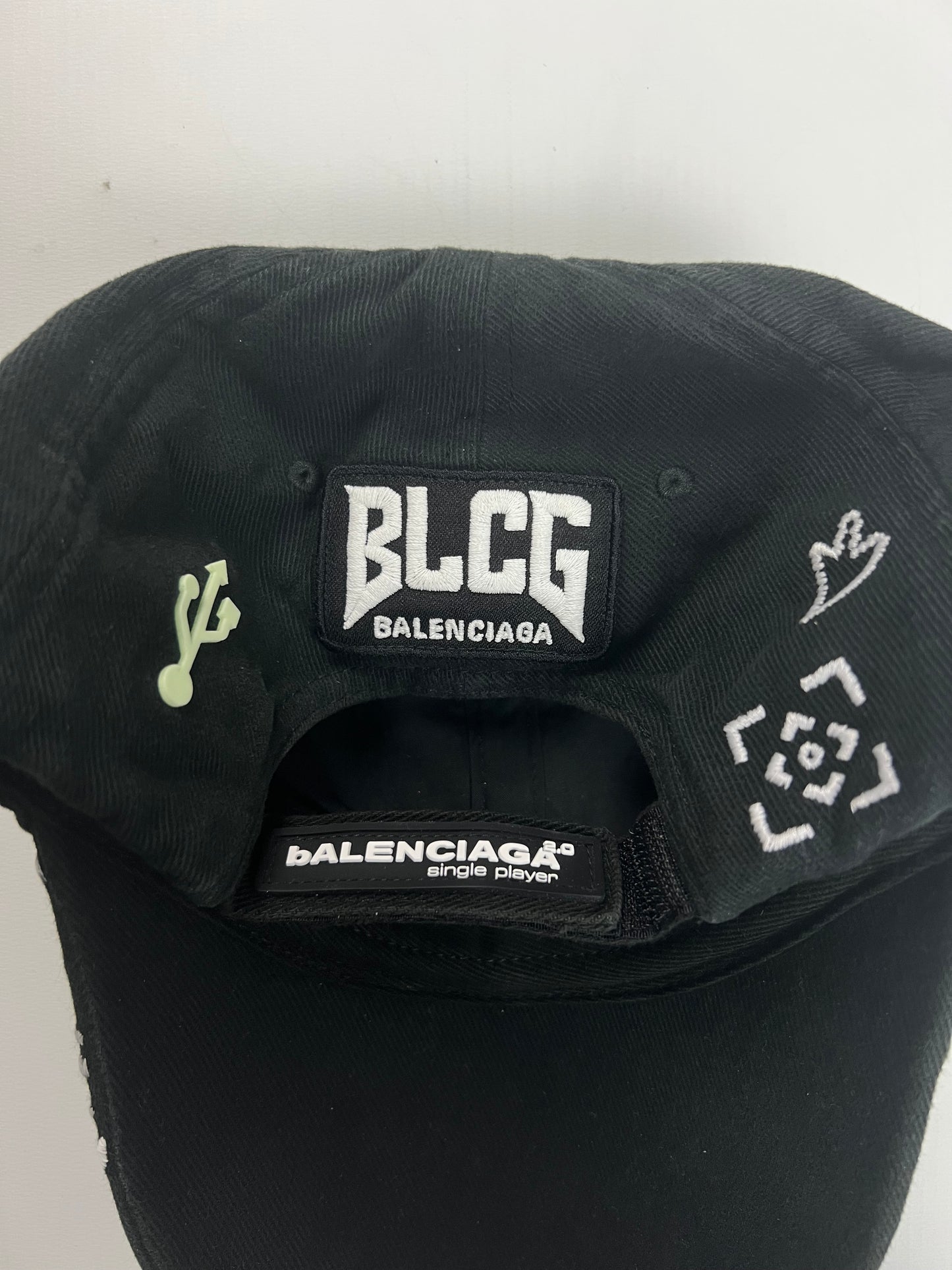 Balenciaga AW21 Gamer cap Hat SZ:L