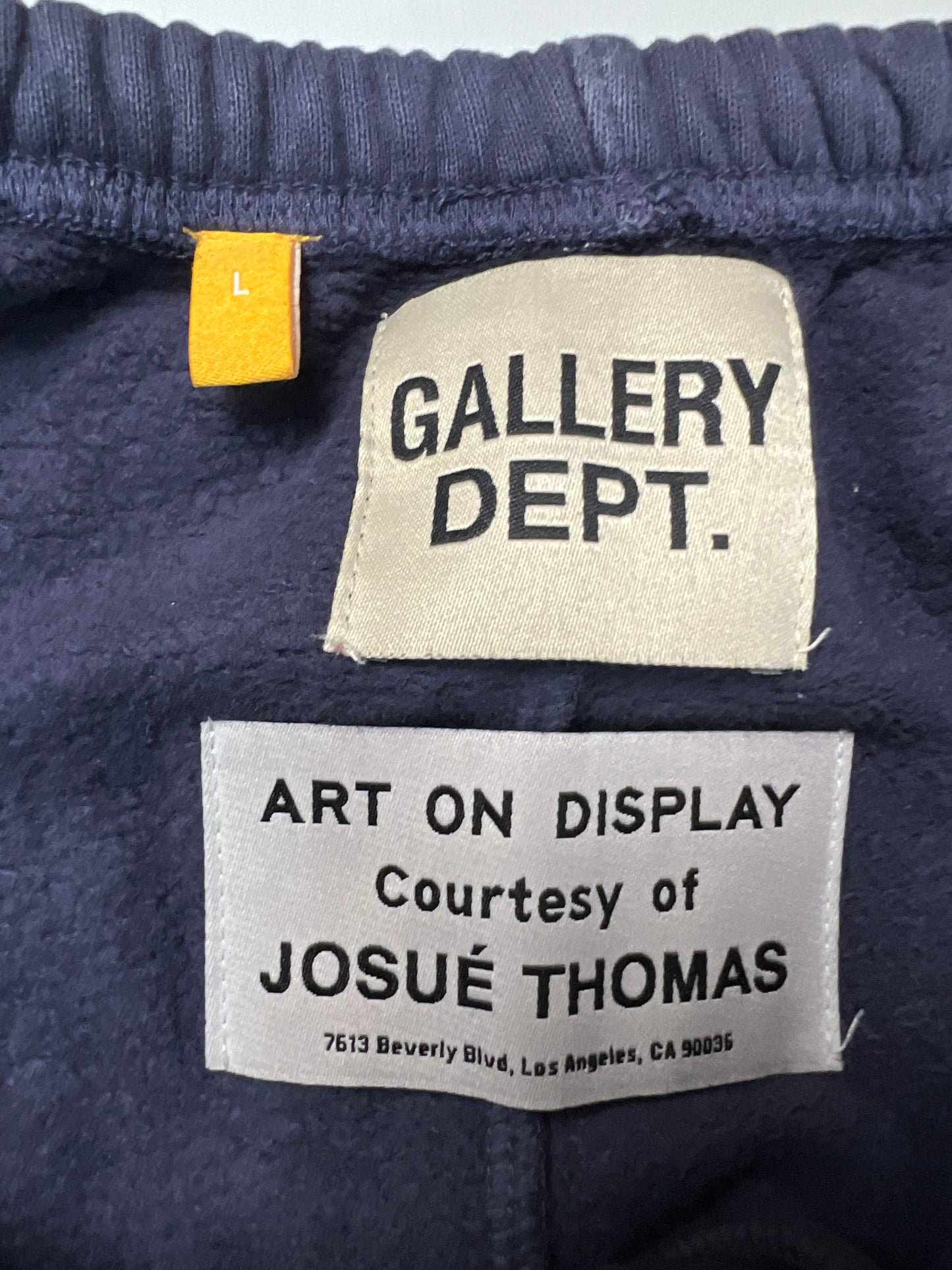 Gallery Dept. Flared reworked painter Sweatpants Purple SZ:L