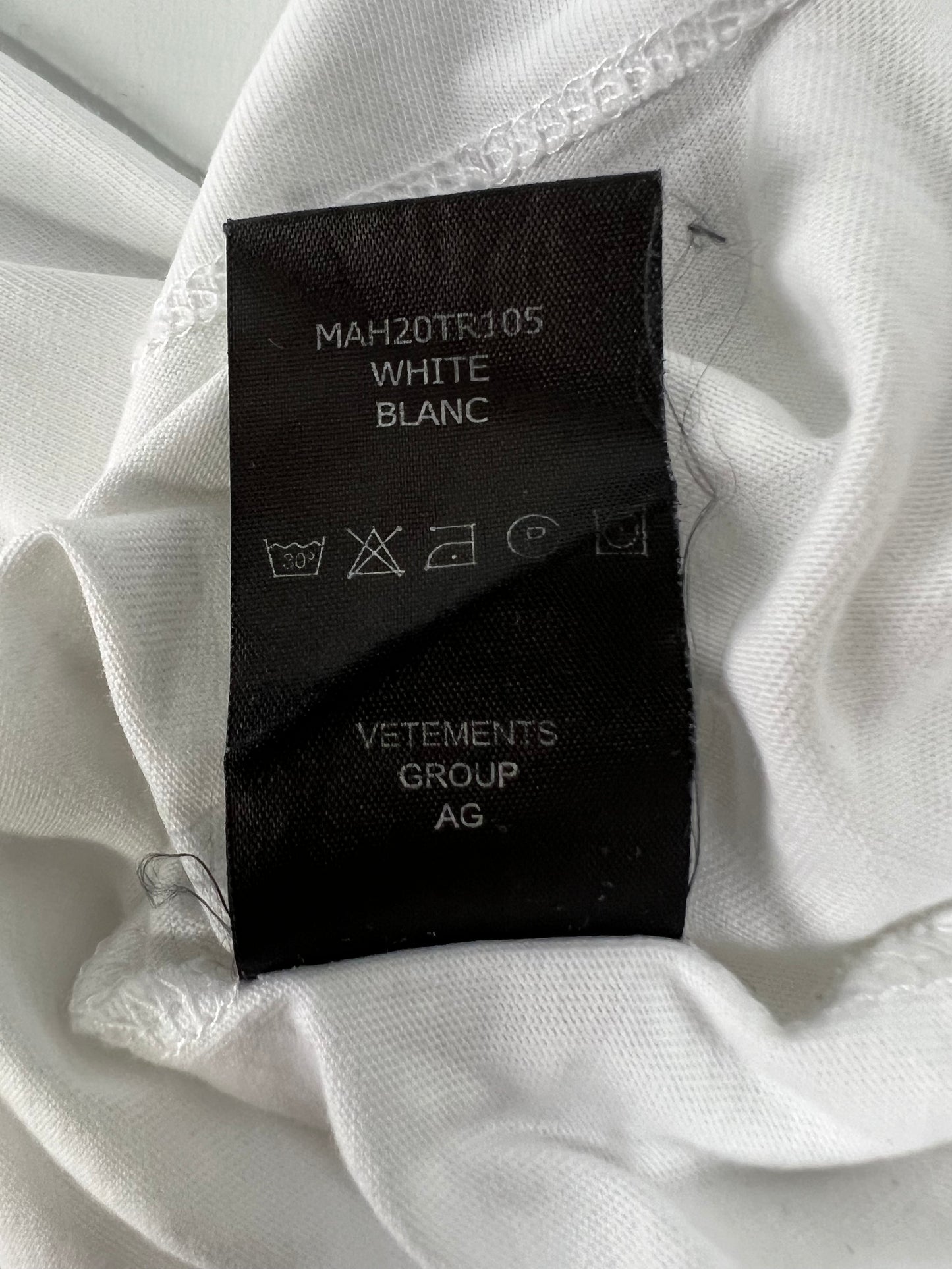 Vetements AW19 Error 404 turtleneck long sleeve SZ:L