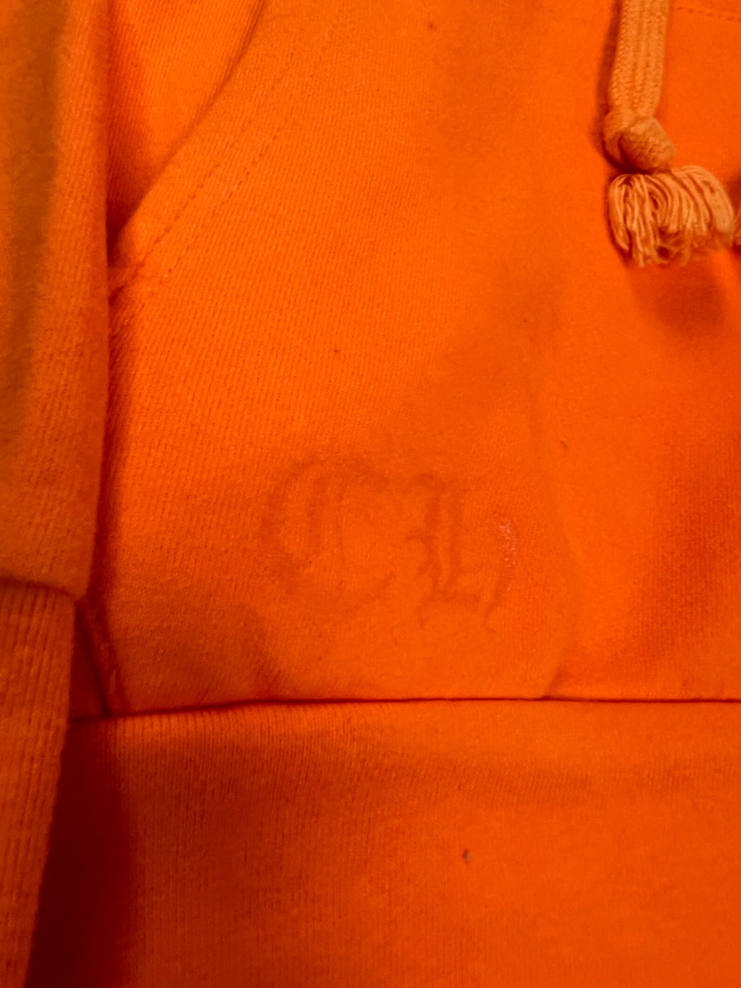 Chrome hearts X off-white orange hoodie SZ:L