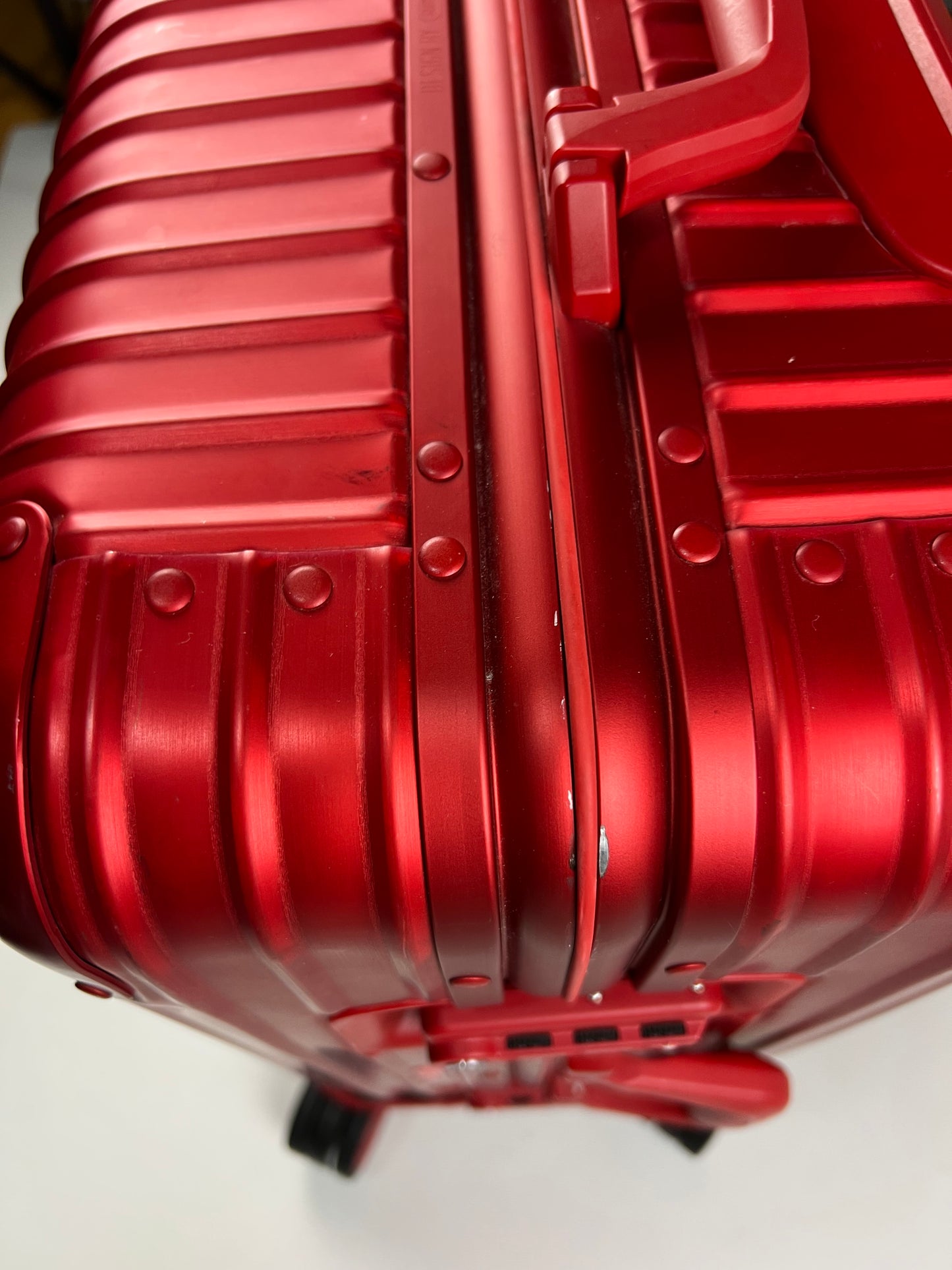 Rimowa X Supreme TOPAS MULTIWHEEL 45L Suitcase SZ:OS