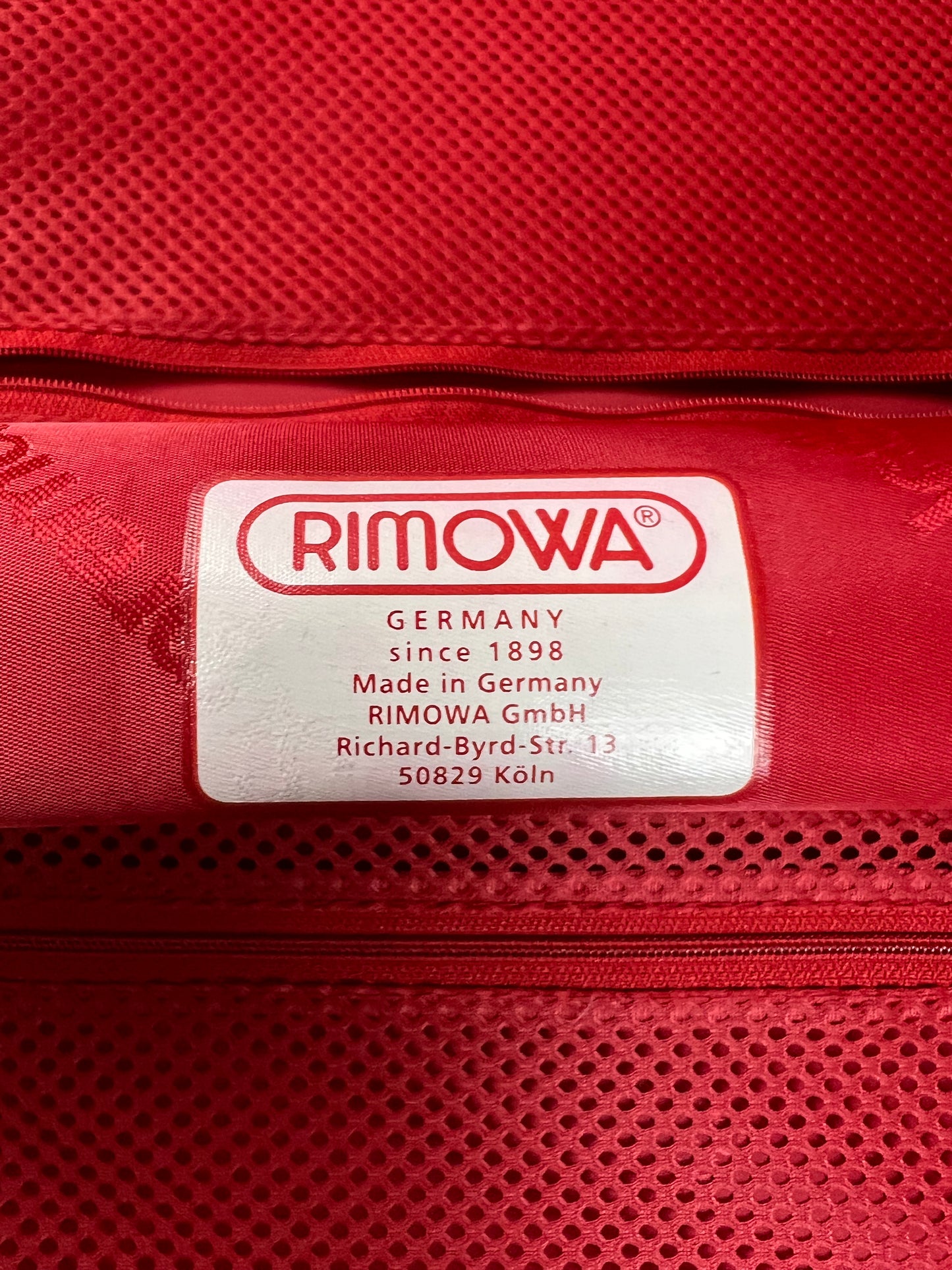 Rimowa X Supreme TOPAS MULTIWHEEL 45L Suitcase SZ:OS