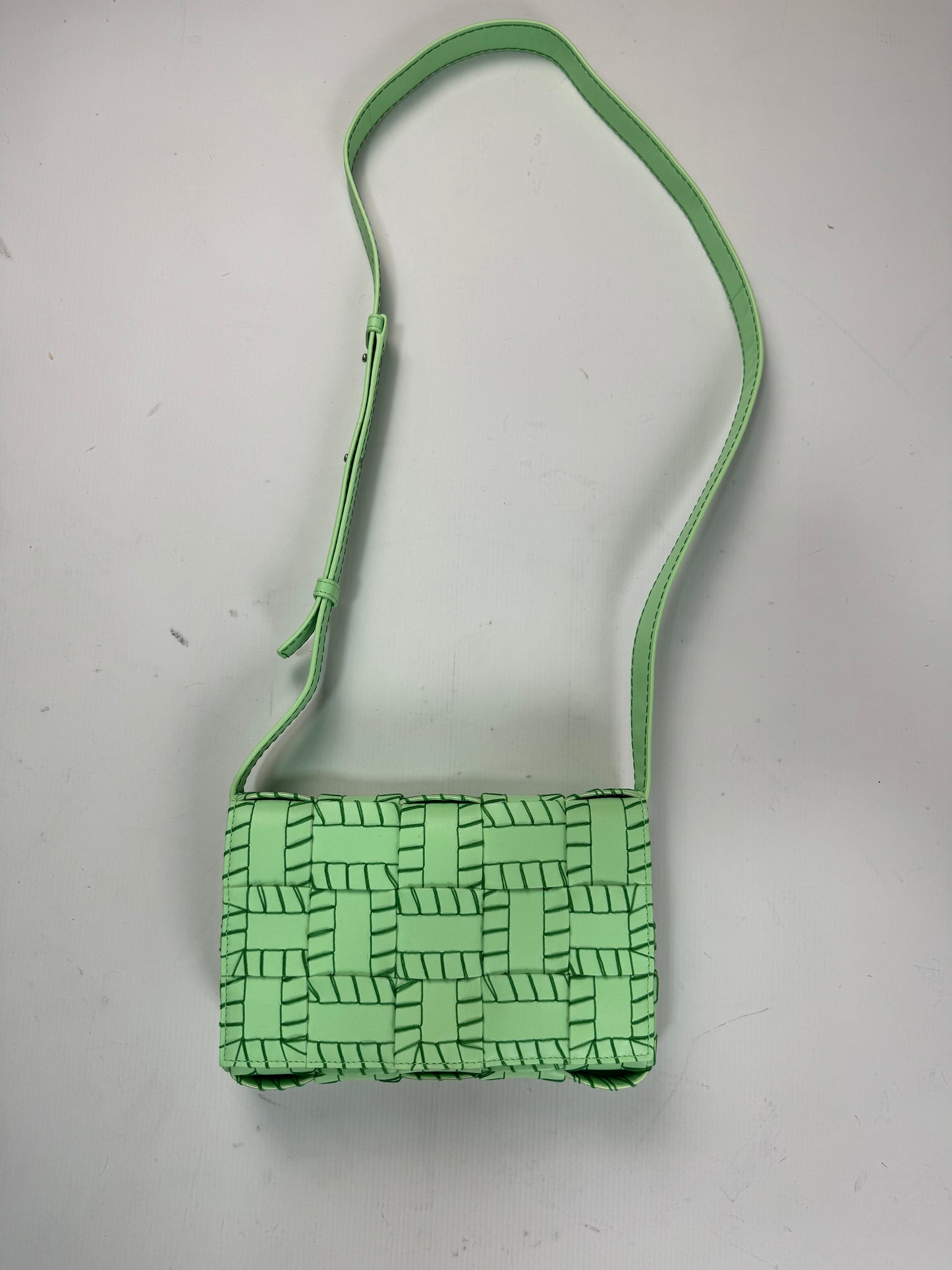 Bottega Veneta Green wasabi cassette intrecciato Bag SZ:OS