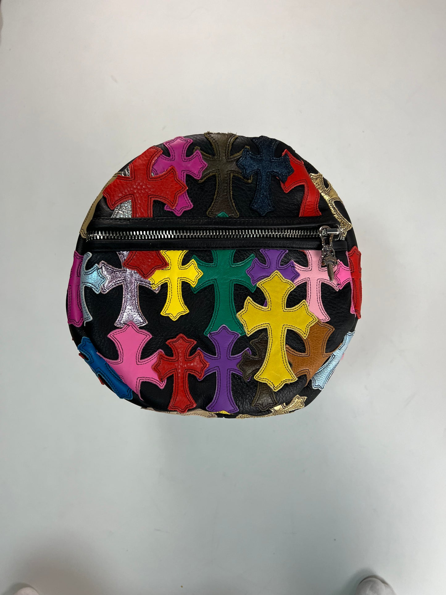 Chrome Hearts multi color patched 1of1 XL duffle Bag SZ:OS