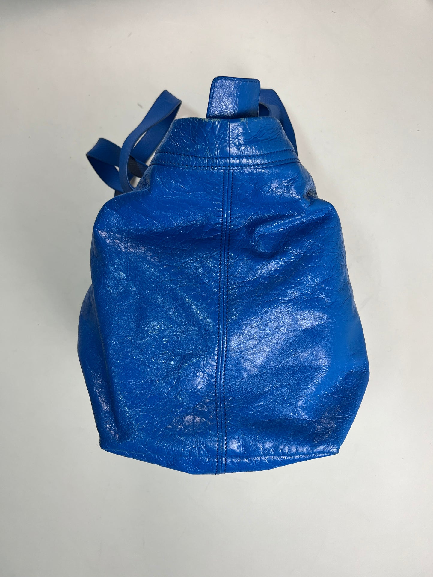 Balenciaga SS17 IKEA large runway tote Bag Blue SZ:OS