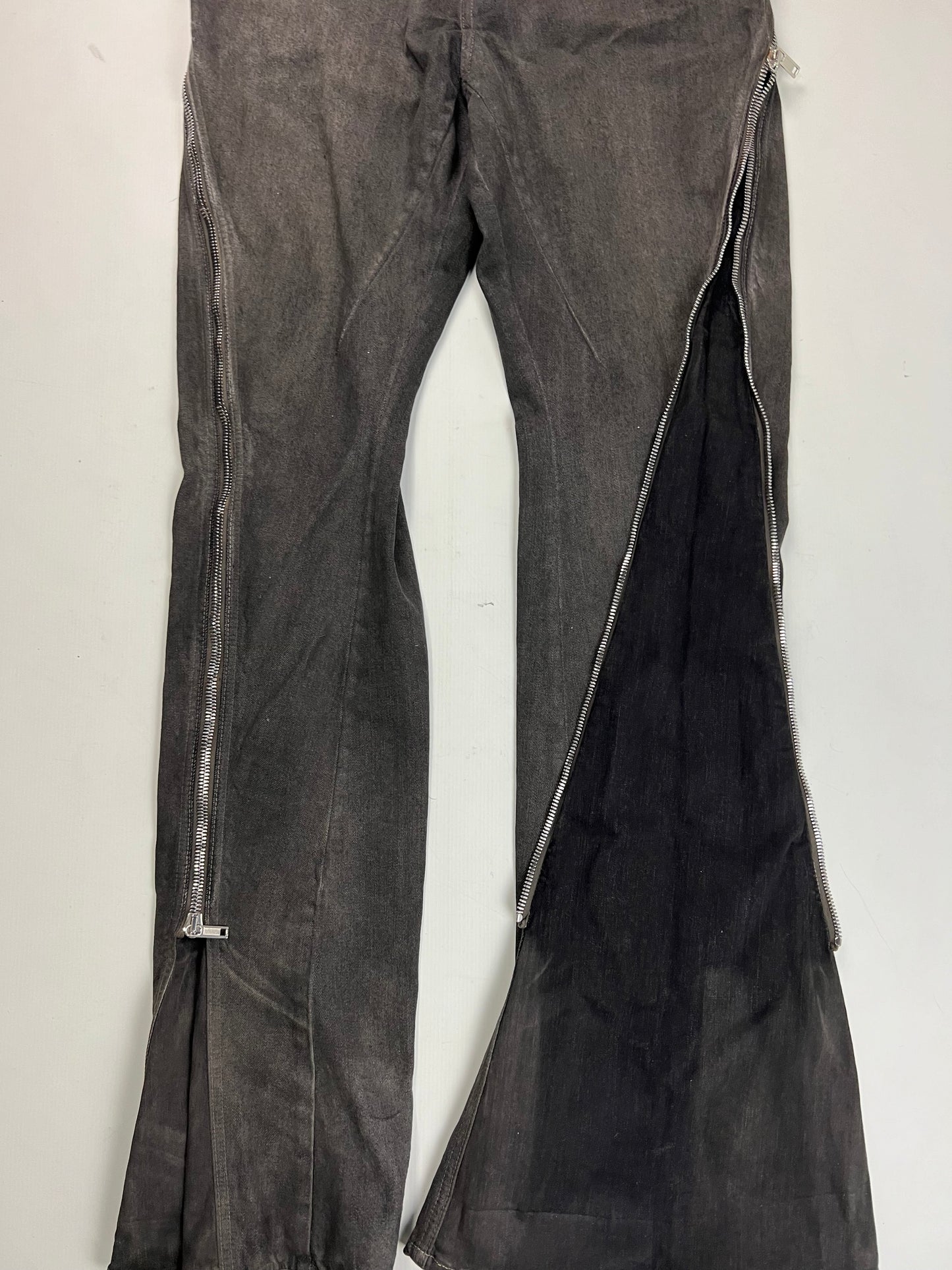 Rick Owens AW22 BOLAN Banana Zip Jeans SZ:W31