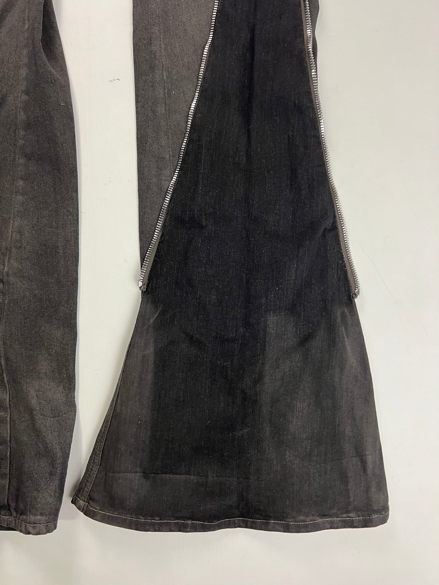 Rick Owens AW22 BOLAN Banana Zip Jeans SZ:W31