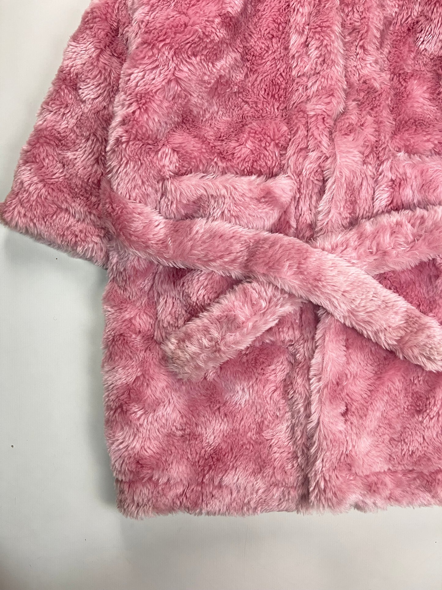 Vetements AW19 anarchy alpaca runway coat in pink SZ:M