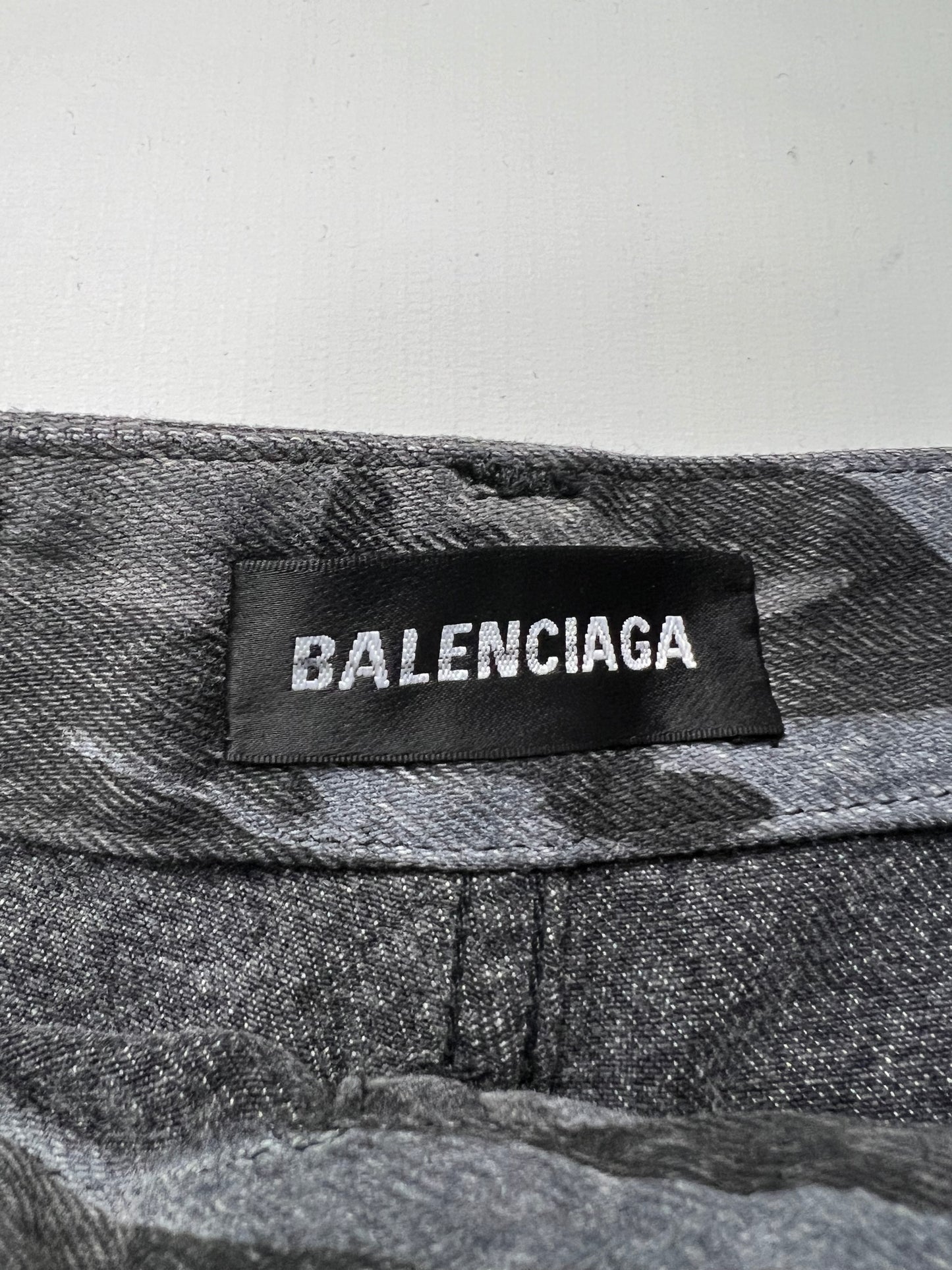 Balenciaga baggy Camo Jeans SZ:W31