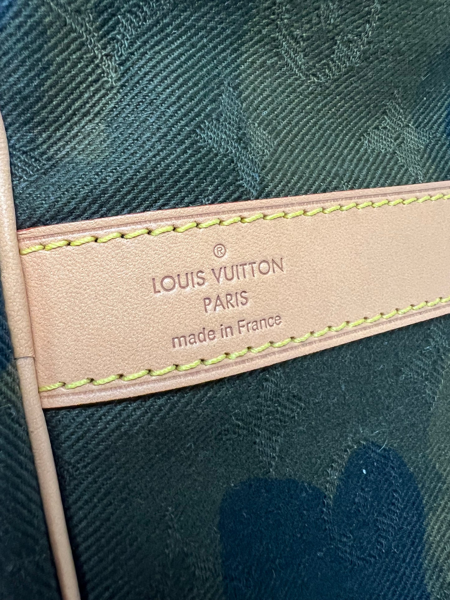 Louis Vuitton x Supreme SS17 CAMO KEEPALL TRAVEL Bag SZ:OS