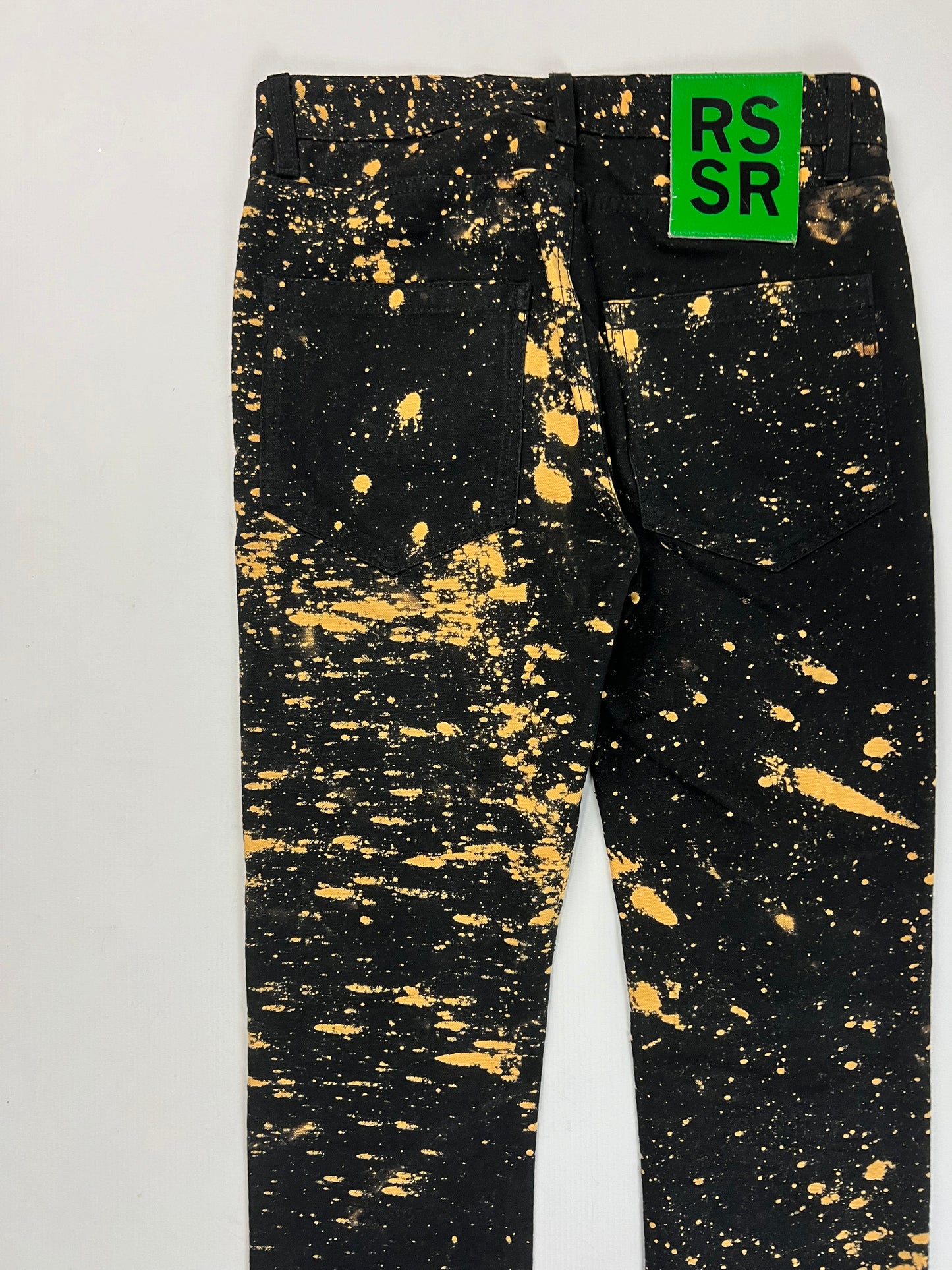Raf Simons X Sterling Ruby AW14 acid speckled Jeans SZ:44