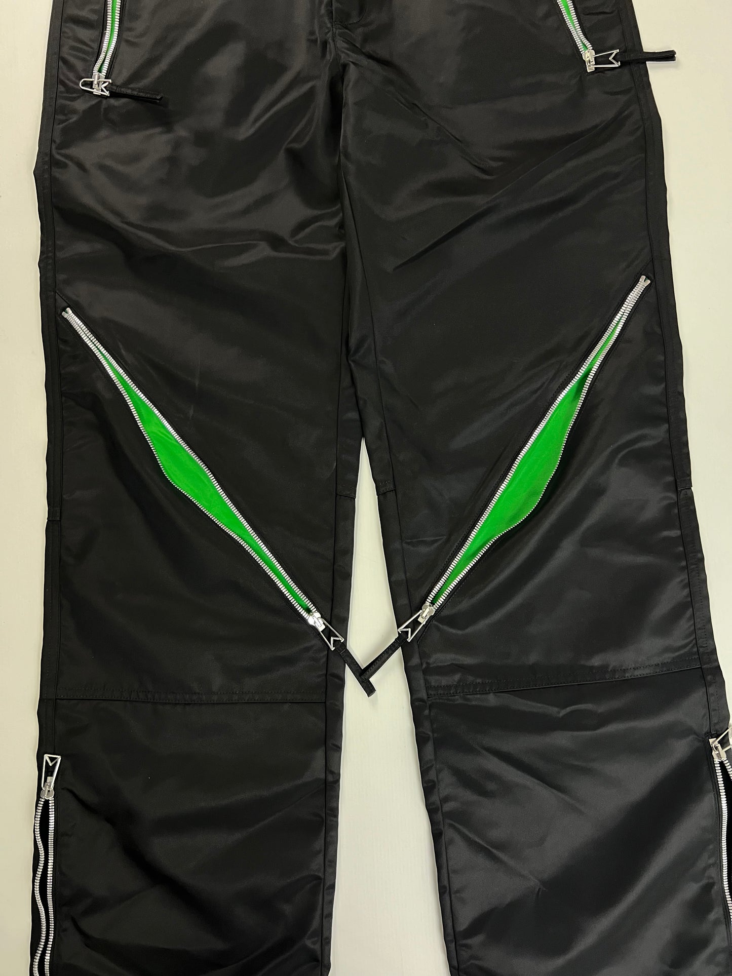Bottega Veneta Parachute zipper Pants SZ:50