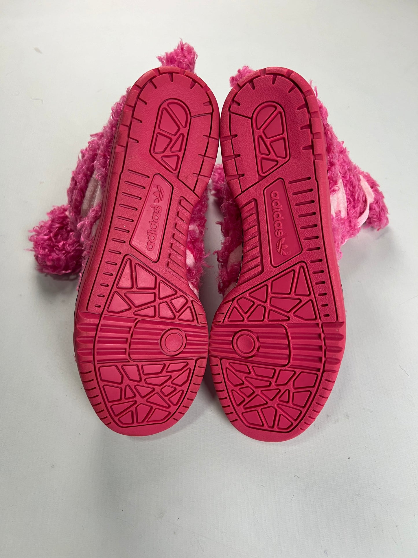 Jeremy Scott x Adidas Pink Poodle Sneakers SZ:42