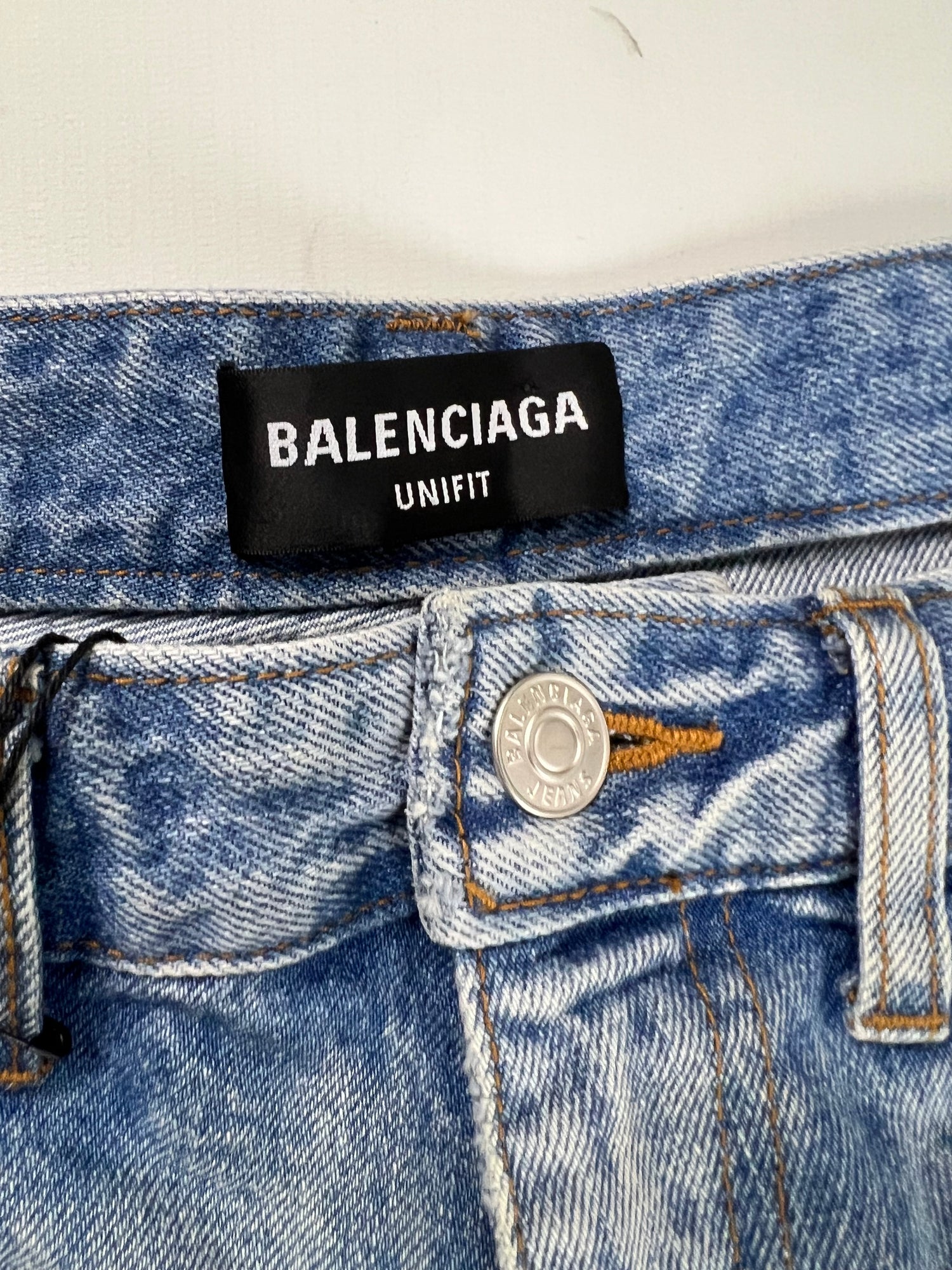 BALENCIAGA DESTROYED SKATER JEANS XS - デニム/ジーンズ