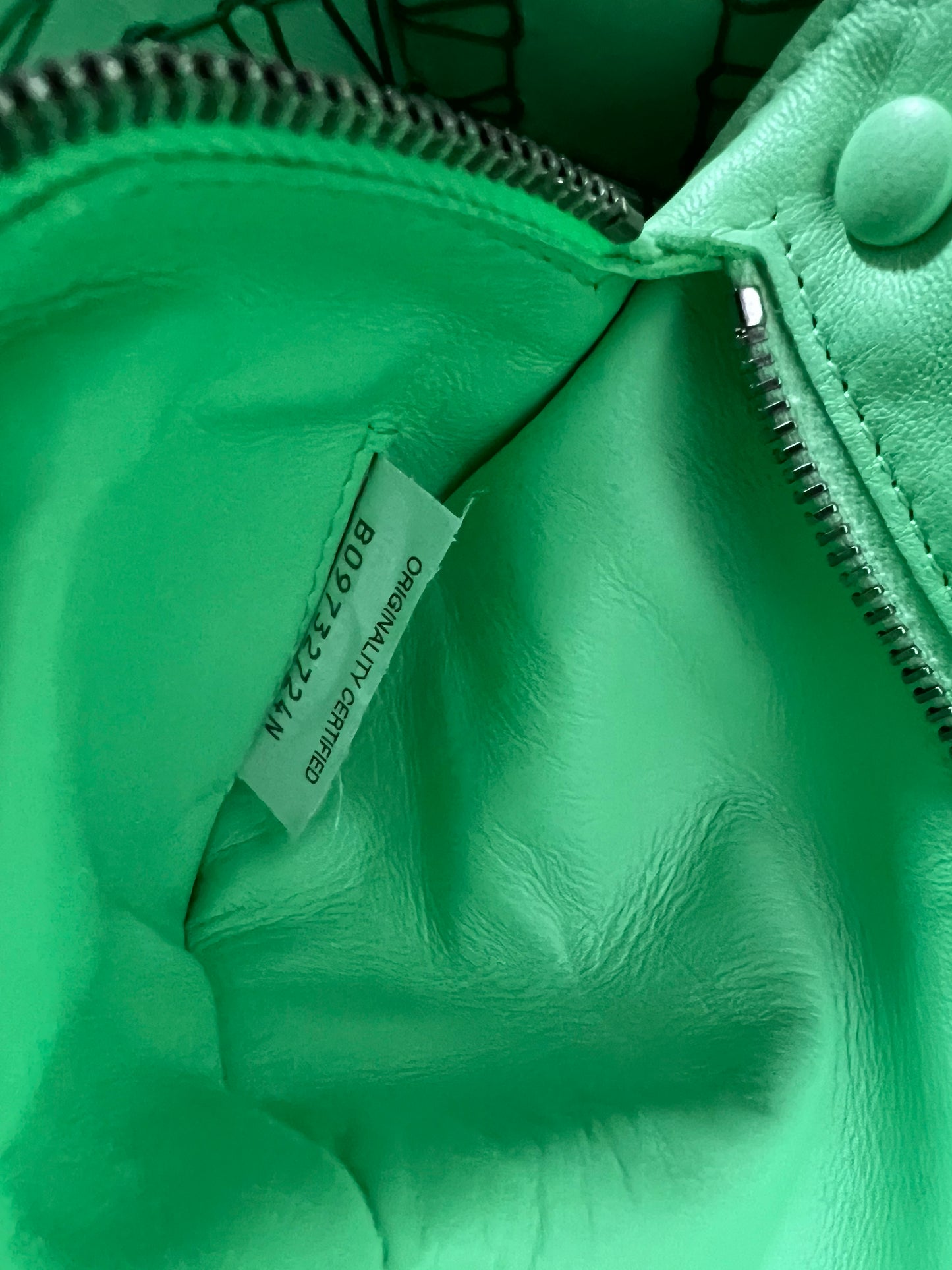 Bottega Veneta Green wasabi cassette intrecciato Bag SZ:OS