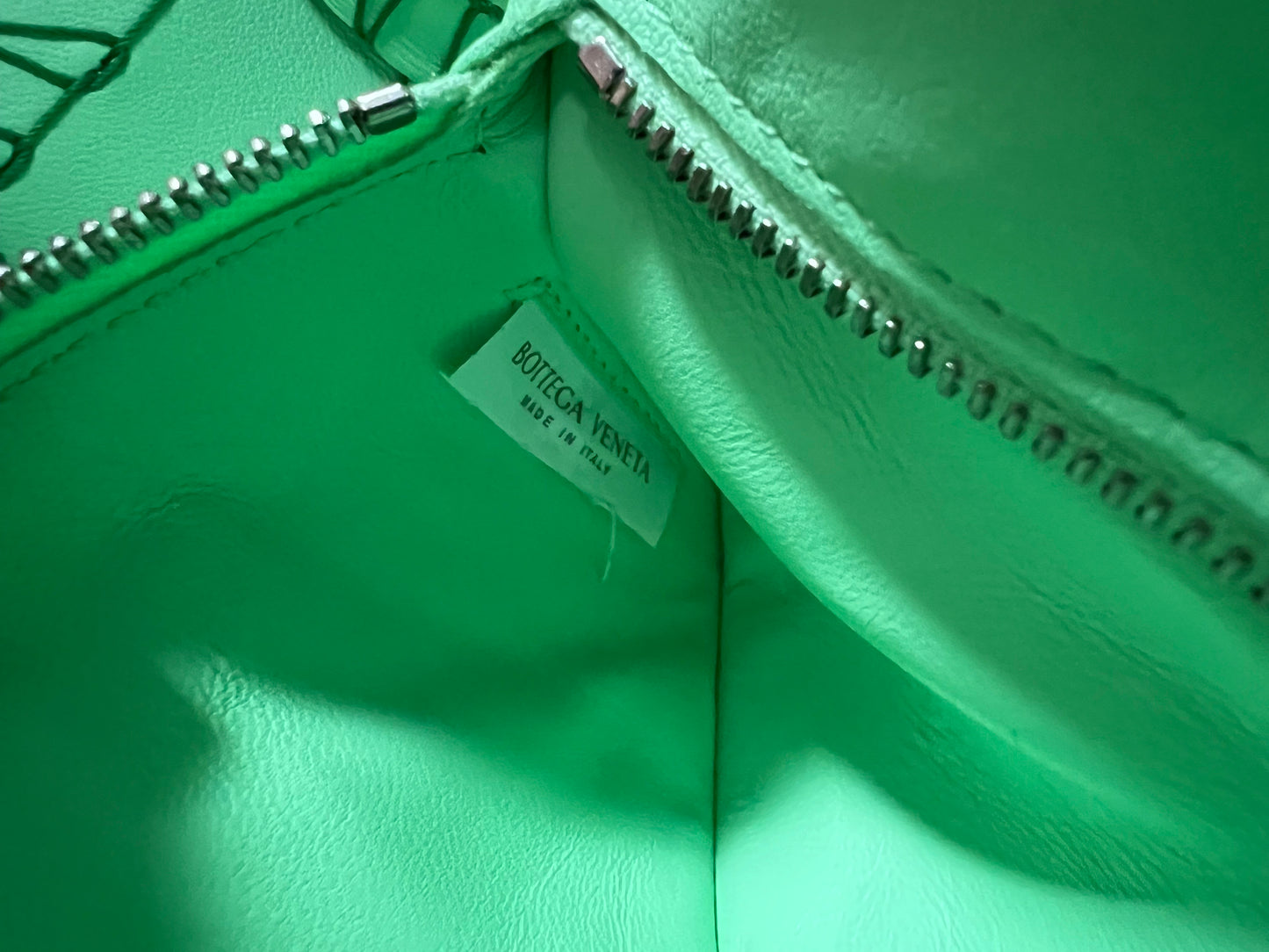 Bottega Veneta Green wasabi cassette intrecciato Bag SZ:OS