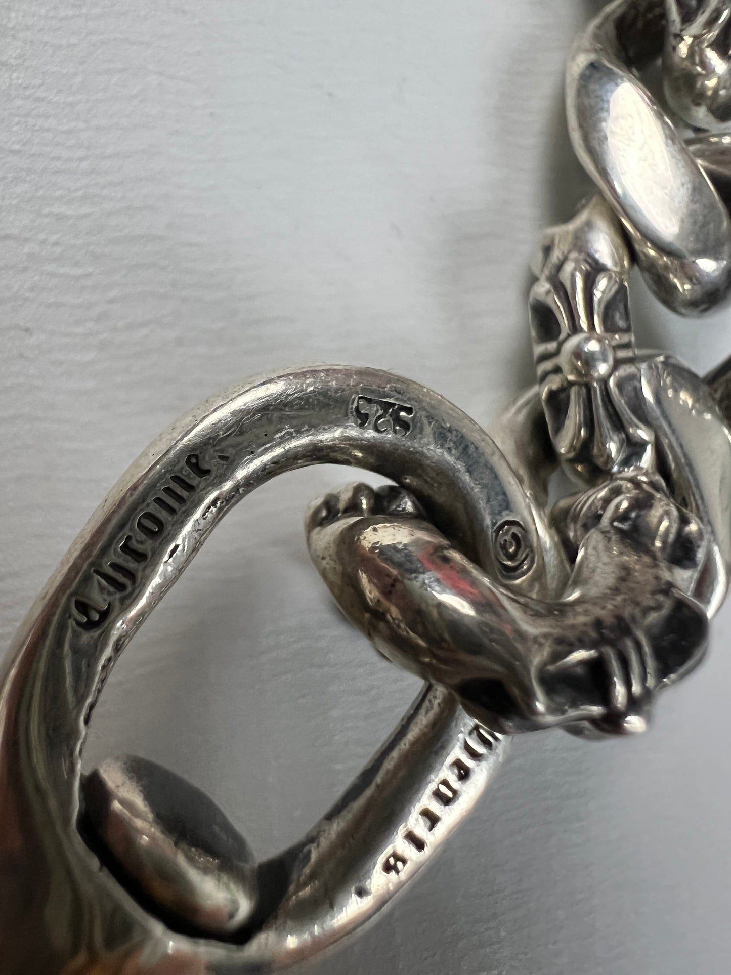 Chrome Hearts fancy link Wallet chain double lobster clasp SZ:OS