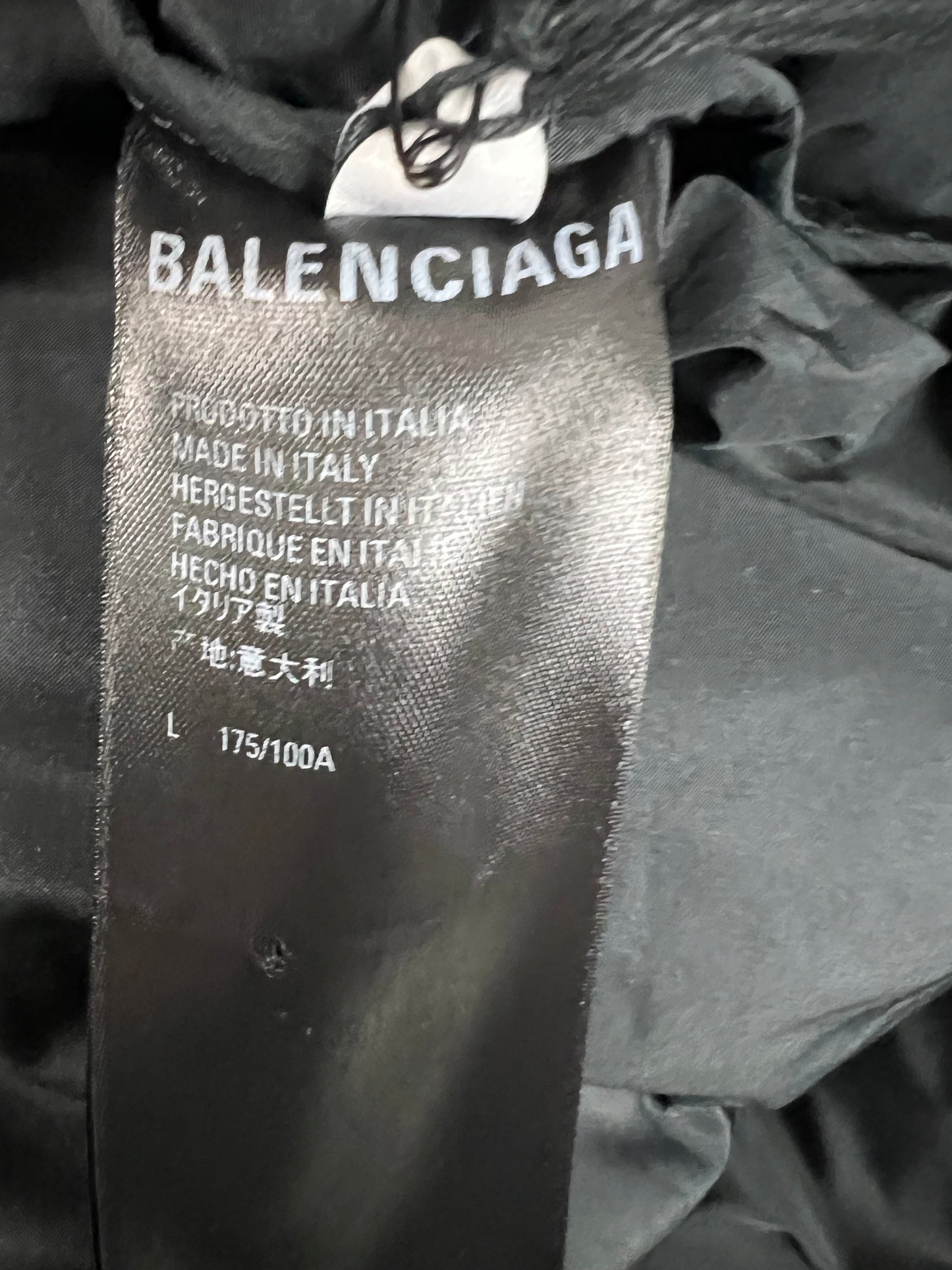 Balenciaga Sporty B oversized Puffer Jacket SZ:L