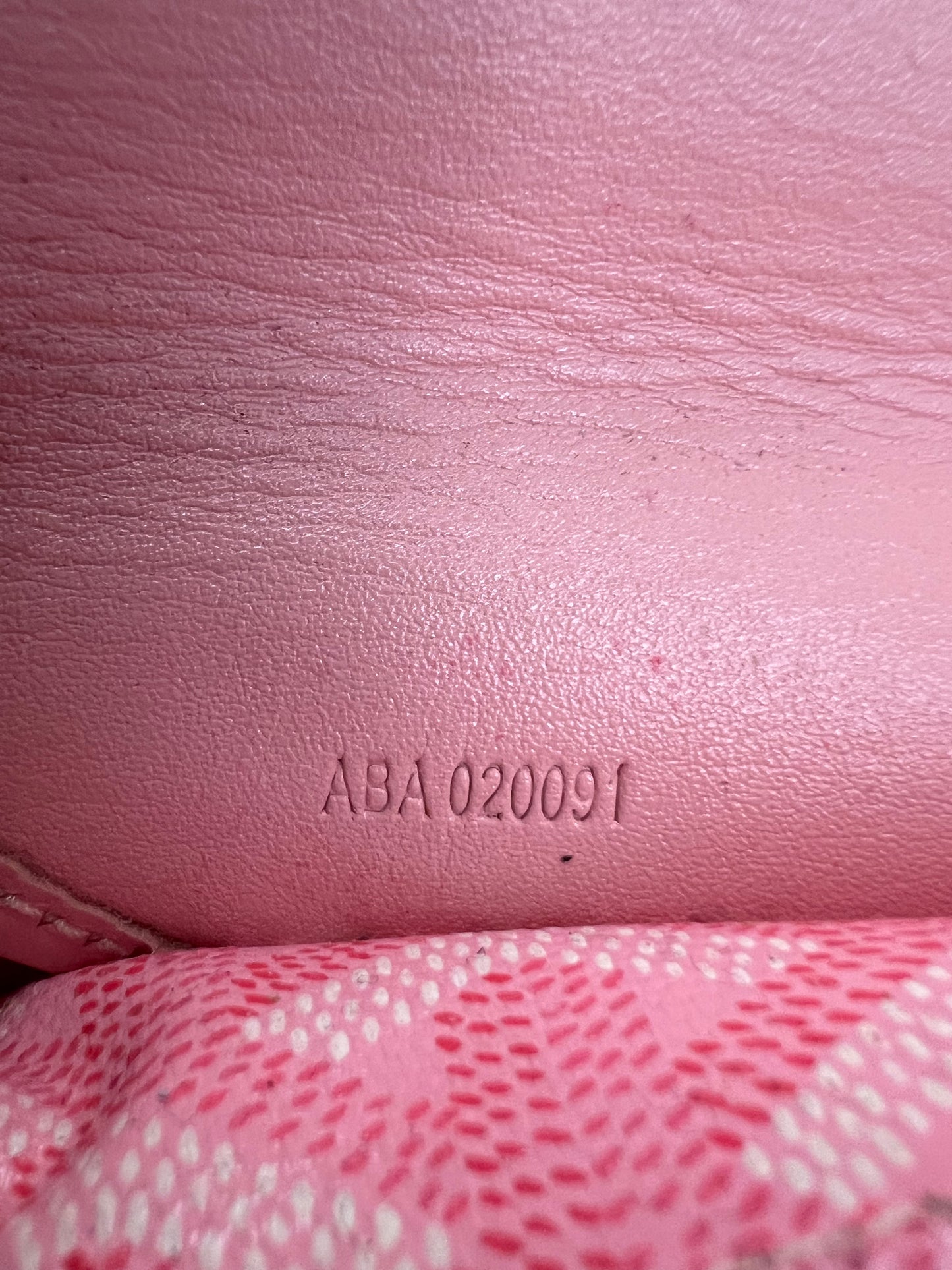 GOYARD SAKURA JAPAN EXCLUSIVE SAINT LOUIS TOTE PM BAG IN PINK USED SZ:OS