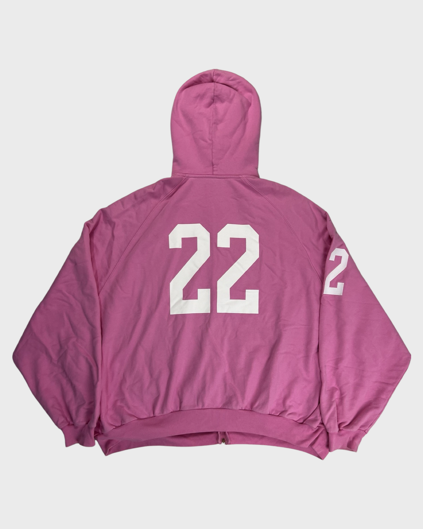 Balenciaga AW22 360snowstorm show Pink Zip-up Hoodie SZ:1