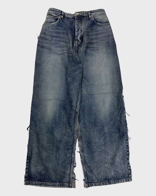 Balenciaga SS23 mudshow hybrid Jeans/ grey Sweatpants SZ:L