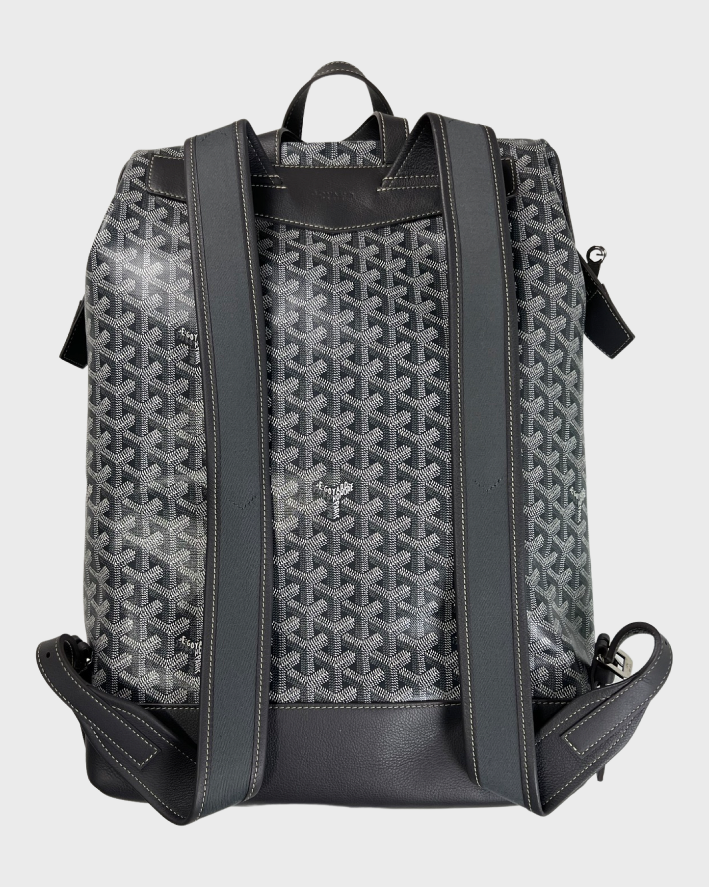 Goyard cisalpin Backpack in grey goyardine SZ:OS