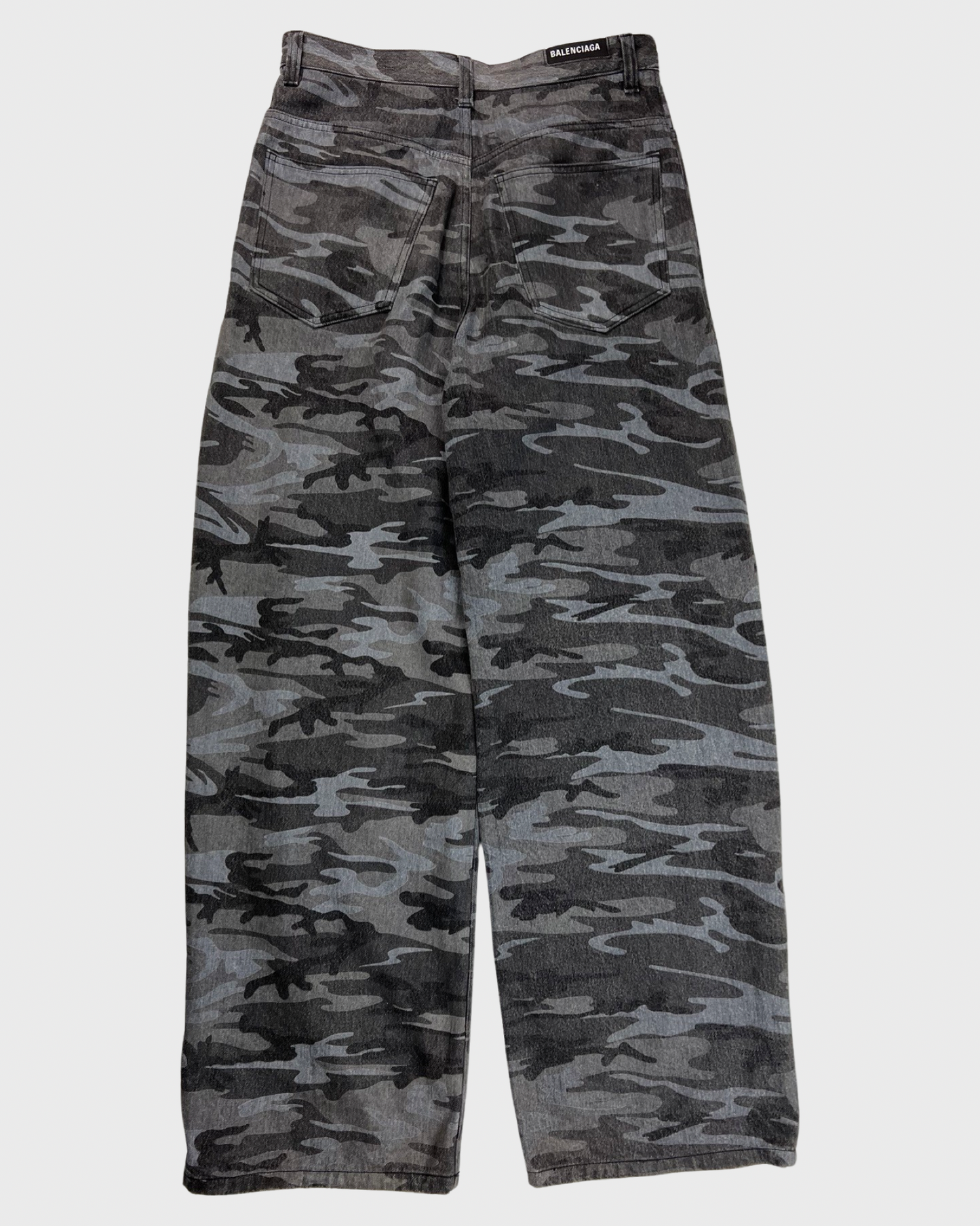 Balenciaga baggy Camo Jeans SZ:W31