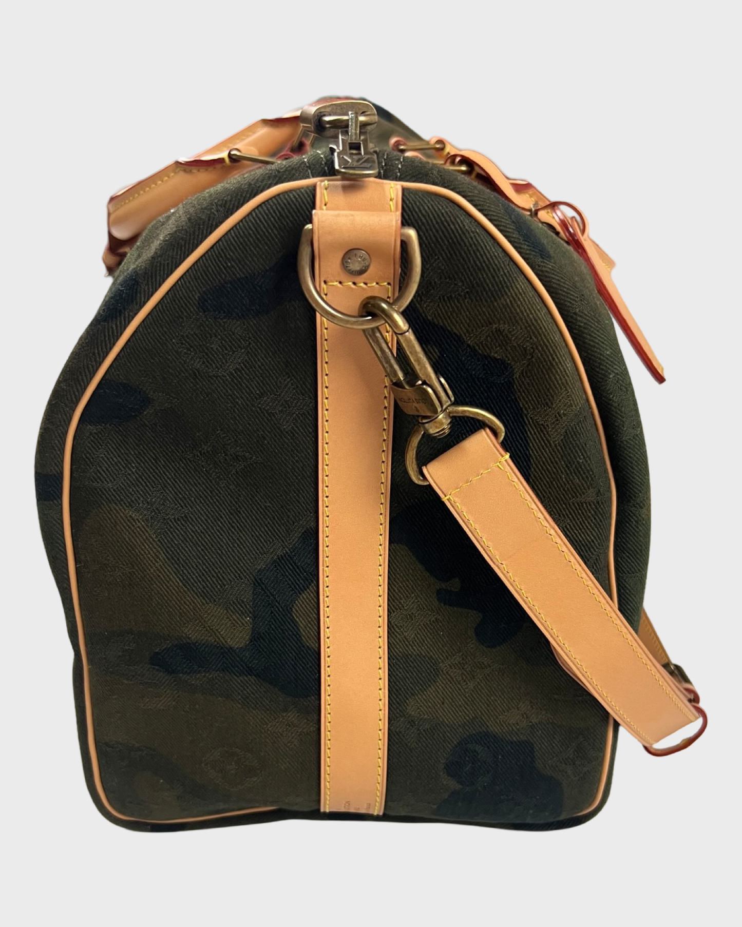 Louis Vuitton x Supreme SS17 CAMO KEEPALL TRAVEL Bag SZ:OS