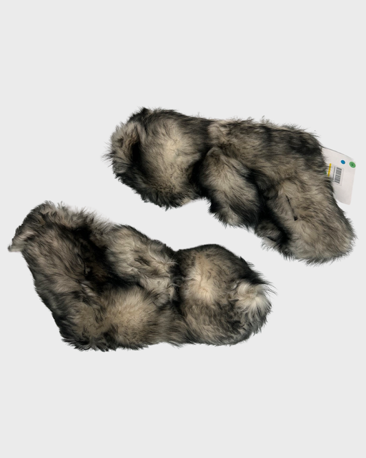 Vetements AW19 Mohair & Shearling Bear Shoes SZ:39/40