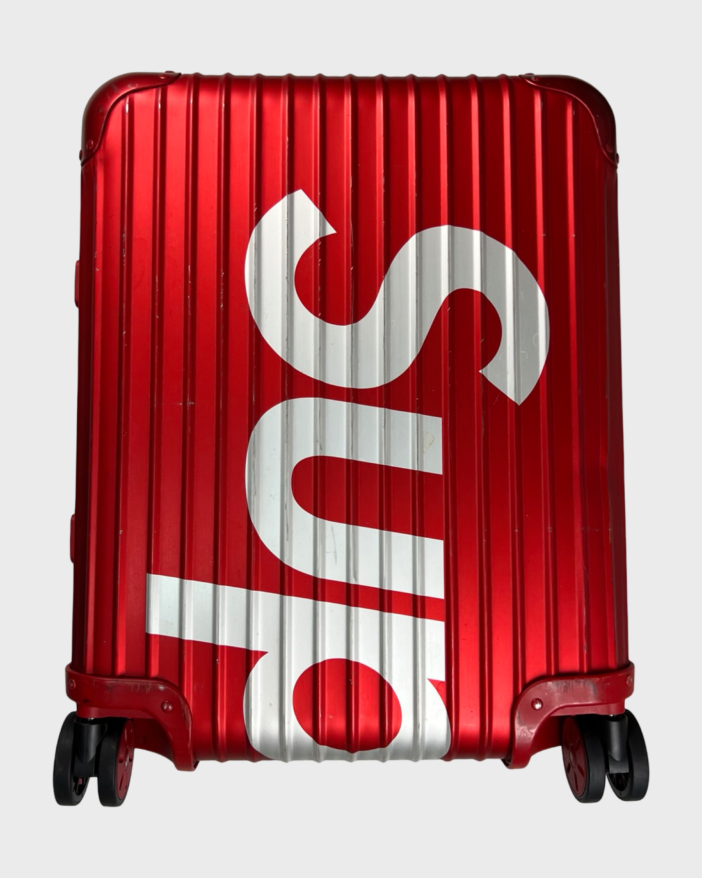 Rimowa X Supreme TOPAS MULTIWHEEL 45L Suitcase SZ:OS