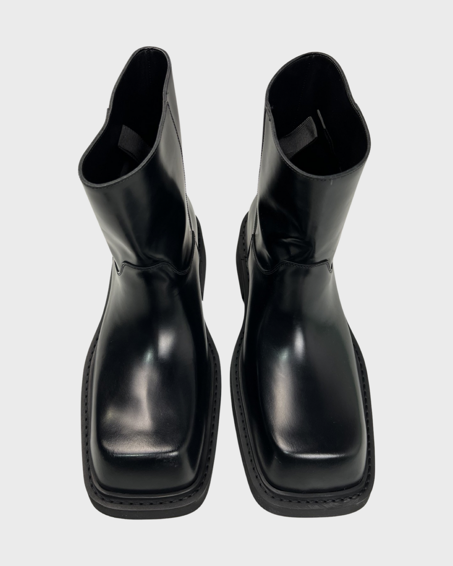 Balenciaga inspector leather Boots black SZ:41|42|43
