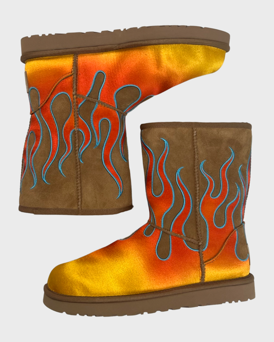 UGG X Jermey Scott LIMITED EDITION Flames Boots SZ:42