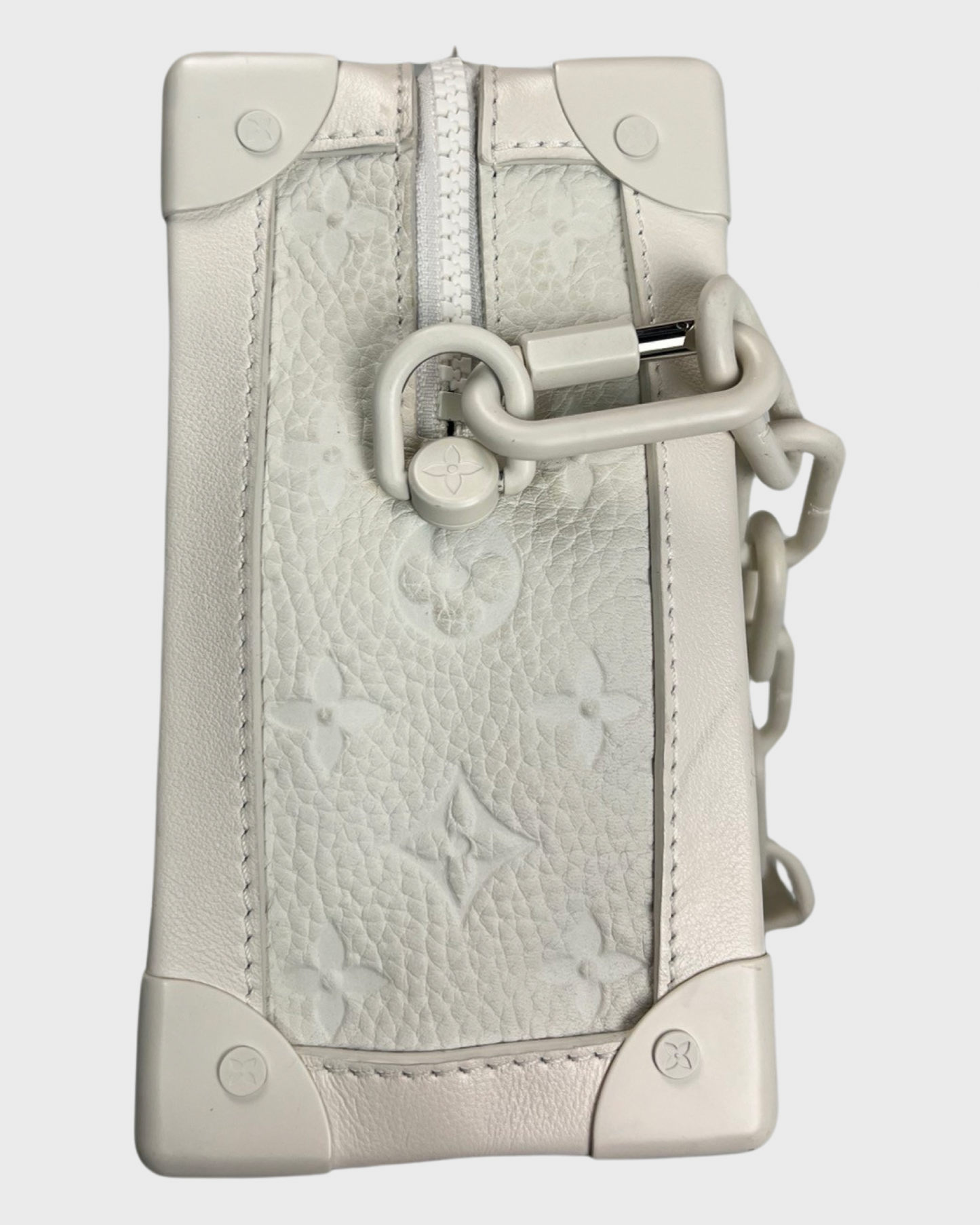 Louis Vuitton SS19 Soft Trunk White Bag SZ:OS