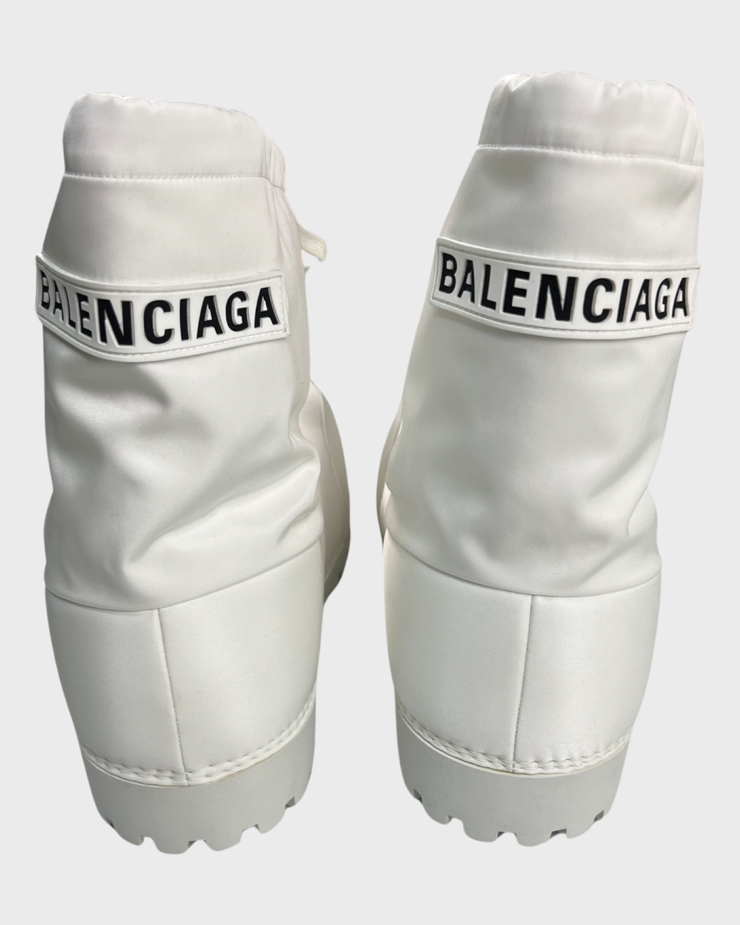 Balenciaga Alaska Low Boots White SZ:41-42