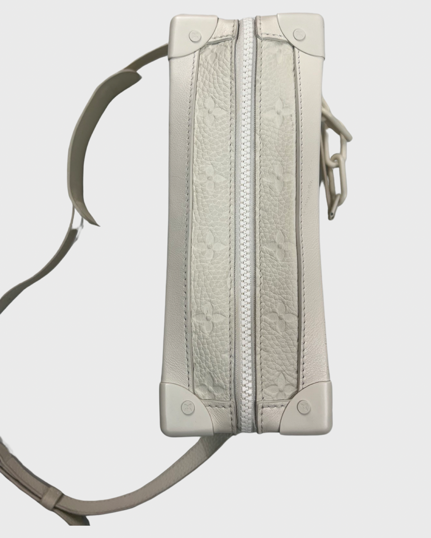 Louis Vuitton SS19 Soft Trunk White Bag SZ:OS