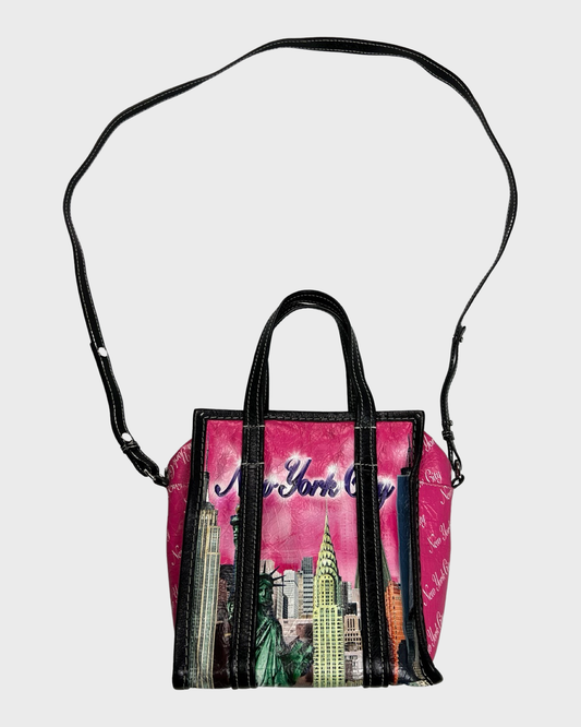 Balenciaga Pink New York Bazar Bag SZ:OS