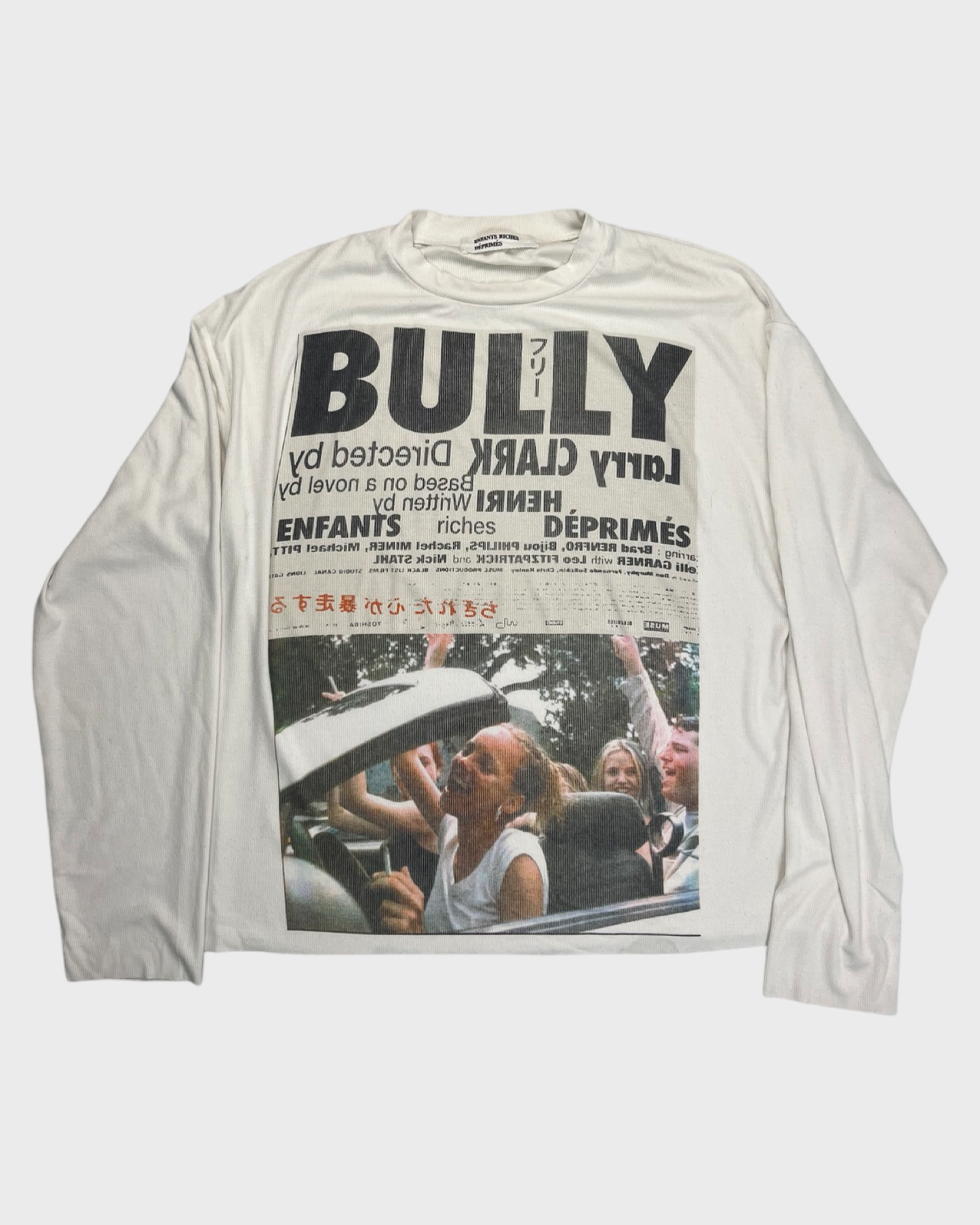 Enfants Riches Deprimes ERD Bully Long Sleeve TEE T Shirt SZ:S