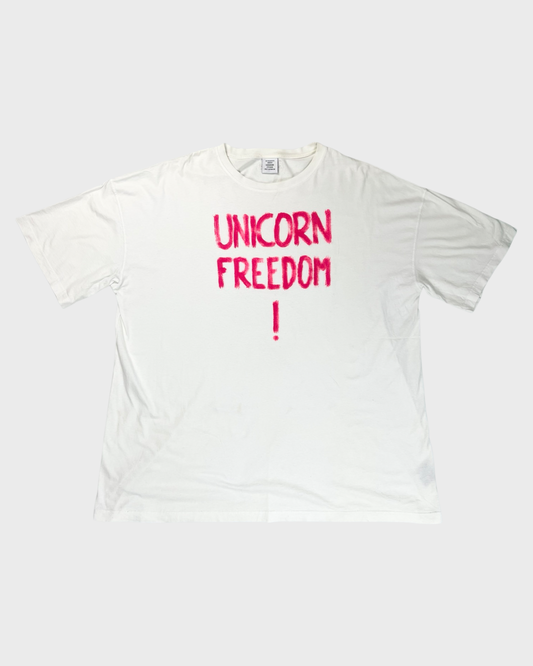 Vetements Unicorn Freedom! TEE SZ:M