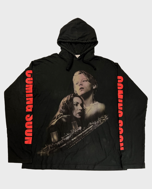 Vetements SS16 Titanic hooded Long Sleeve SZ:S