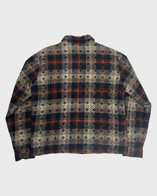 Chrome Hearts padded Button up Shirt SZ:S