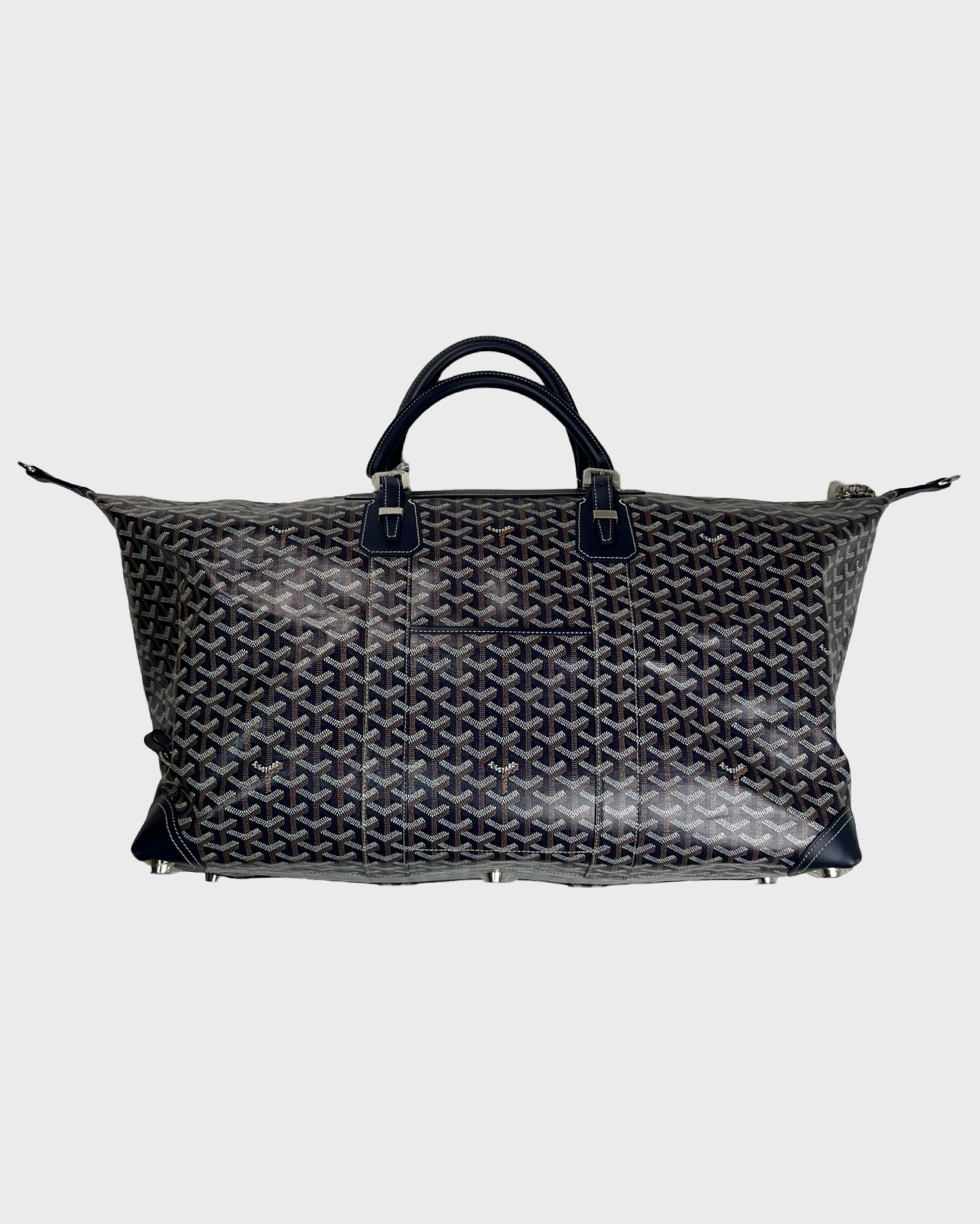 Goyard Boeing 55 Duffle Bag Navy Blue SZ:OS