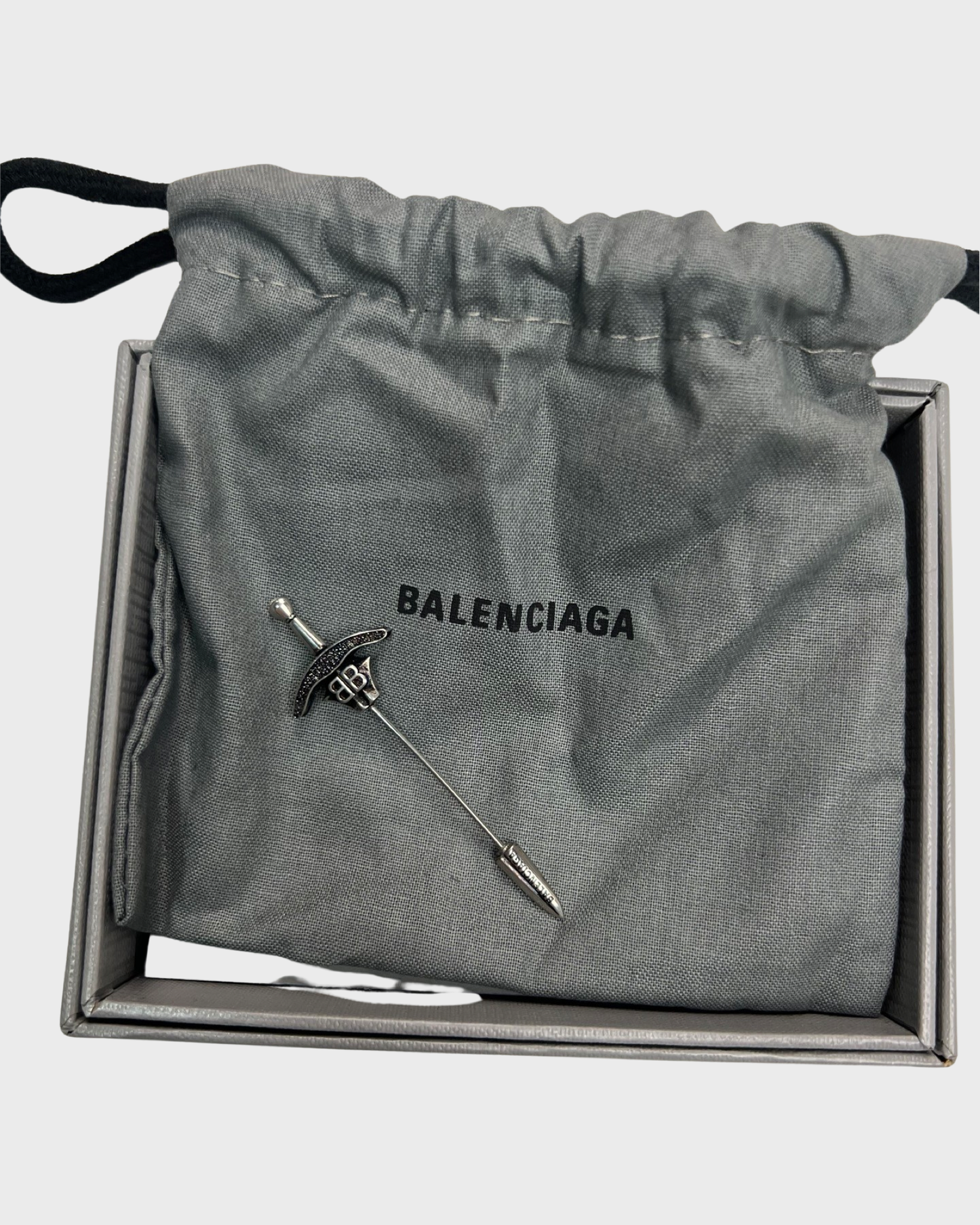 Balenciaga sword Brooch SZ:OS