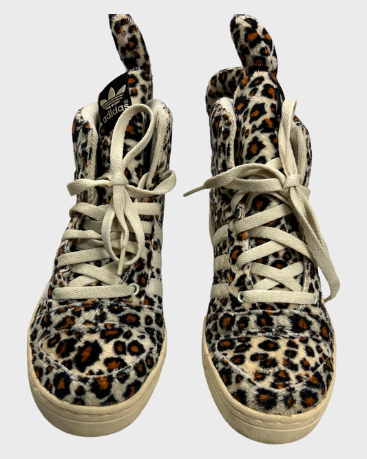 Adidas x Jeremy Scott Leopard Sneaker SZ:42